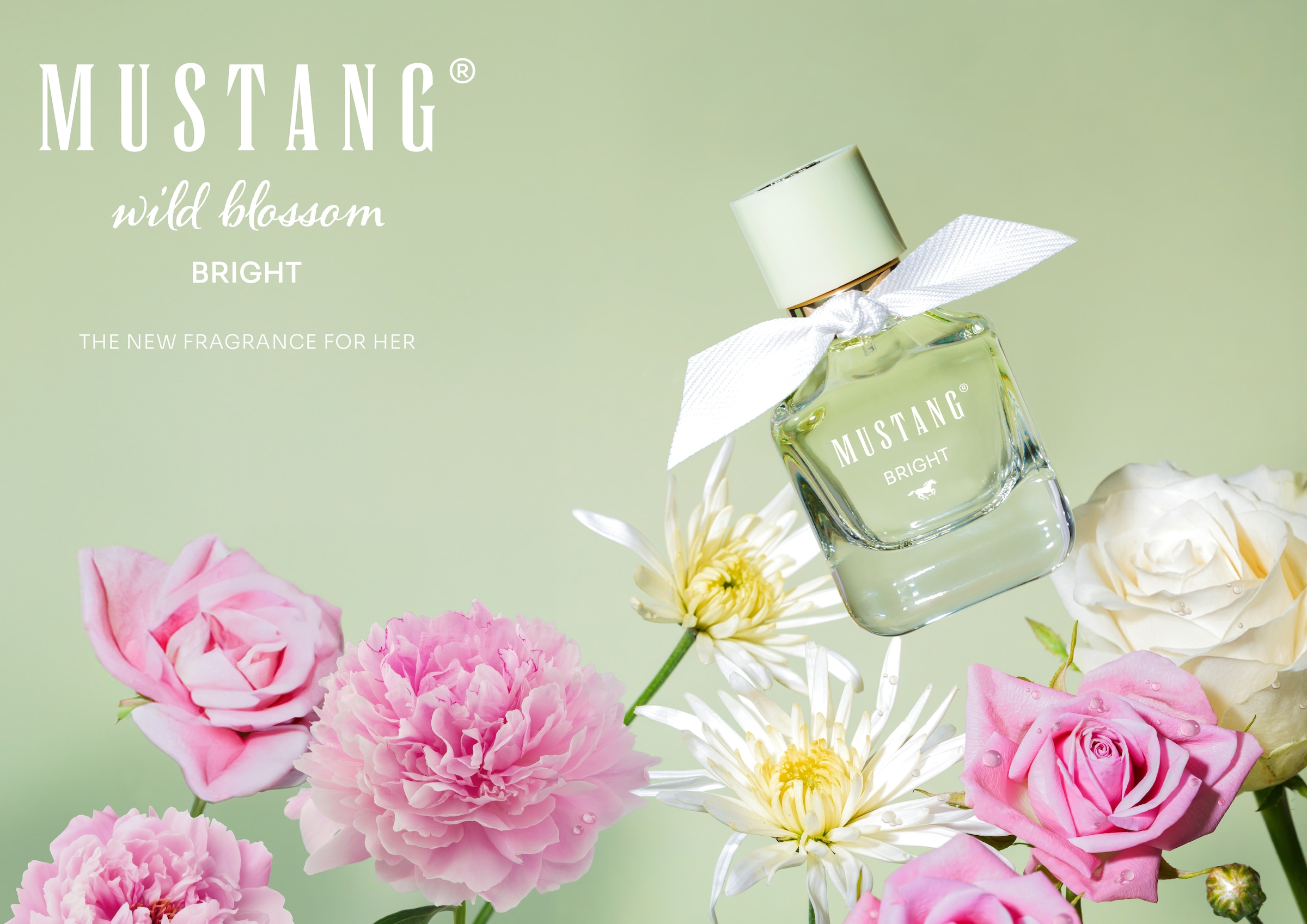 MUSTANG Eau de Parfum »WILD BLOSSOM BRIGHT FOR HER EDP« 30 ml