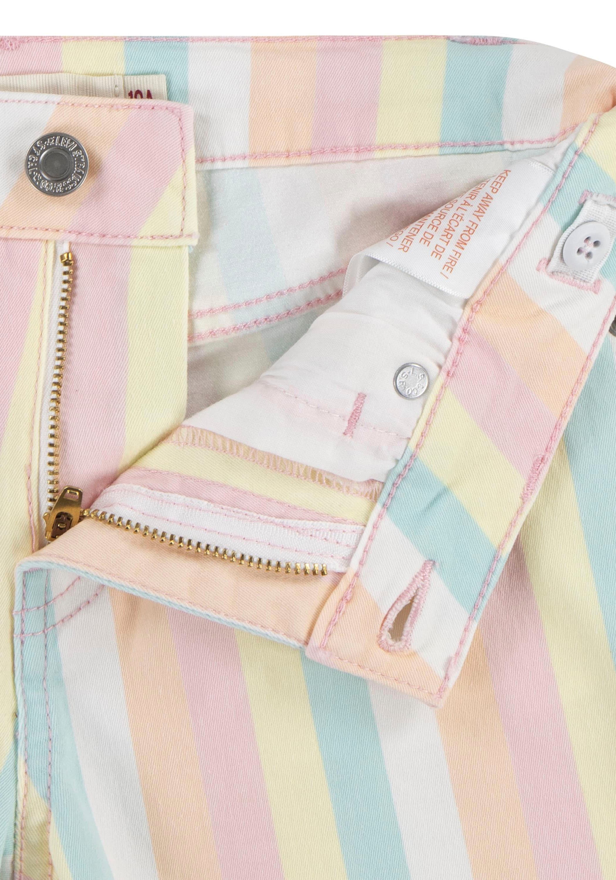 Levi's® Kids Shorts, mit farbigem Streifenmuster for GIRLS