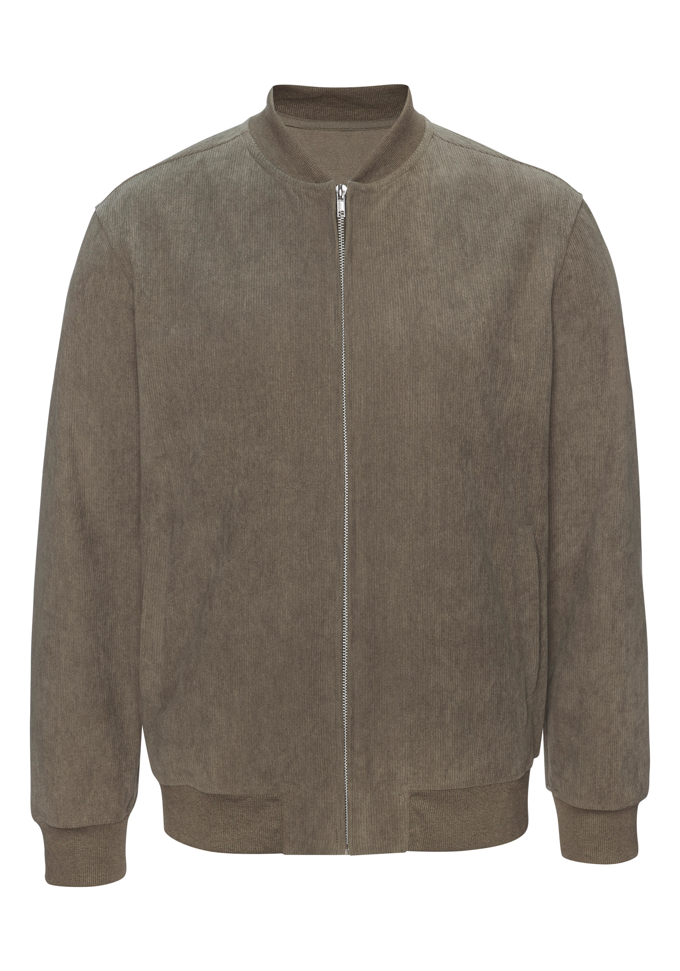 H.I.S Cordjacke »- Blouson mit Reißverschluss« , Pilotenjacke / Übergangsjacke aus Cord, regular fit