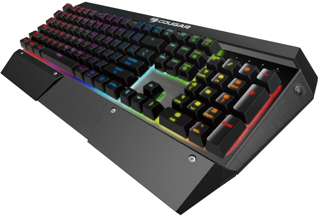 Cougar Gaming-Tastatur »Attack X3 RGB«, Cherry MX Silber