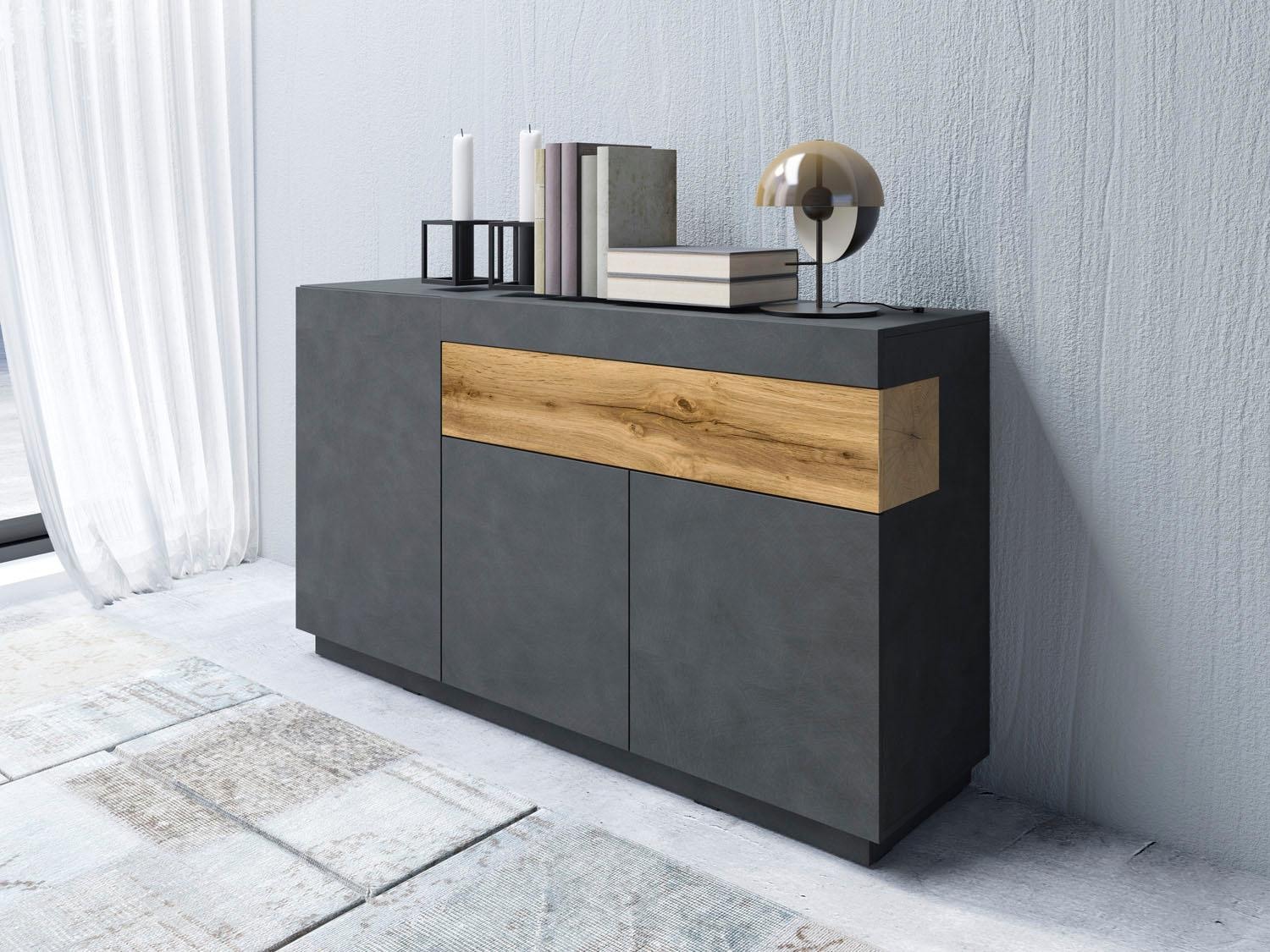 Helvetia Sideboard »SILKE«, Breite 150 cm