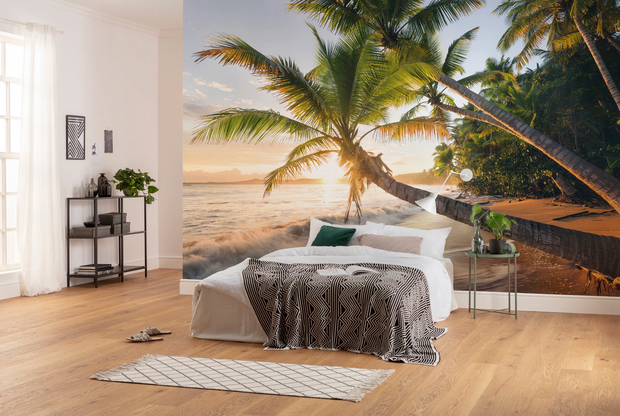 Komar Vliestapete »Digitaldruck Vlies - Strandgeheimnis - Größe 450 x 280 cm«, bedruckt, Wohnzimmer, Schlafzimmer