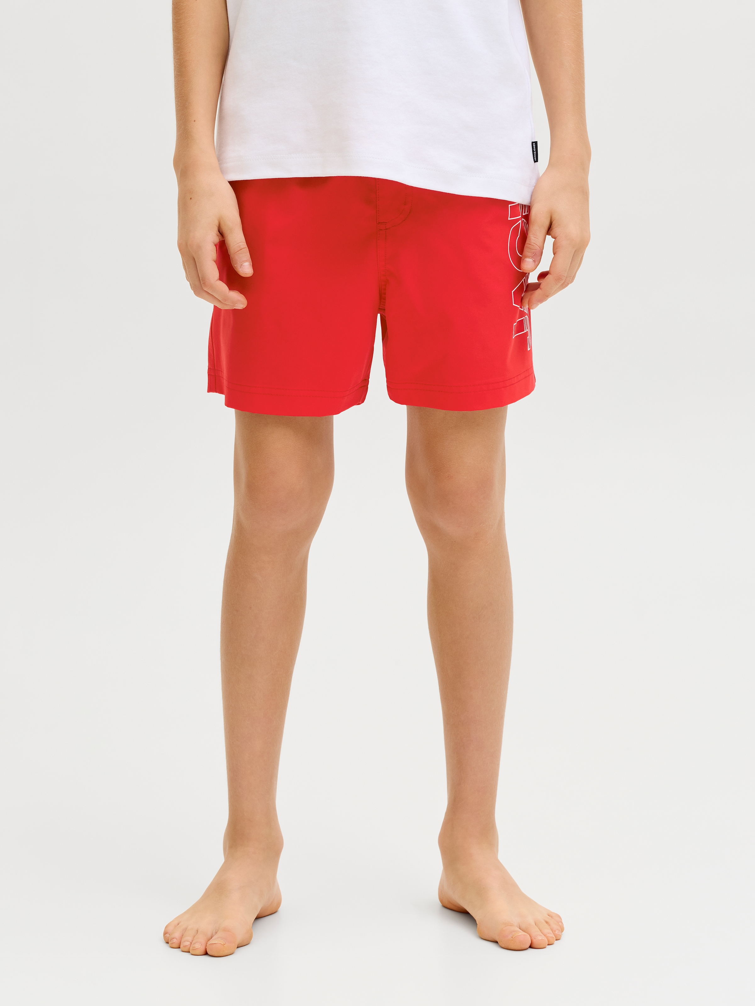 Jack & Jones Junior Badeshorts »JPSTMAUI WAVE LOGO SWIM SHORTS SN JNR«