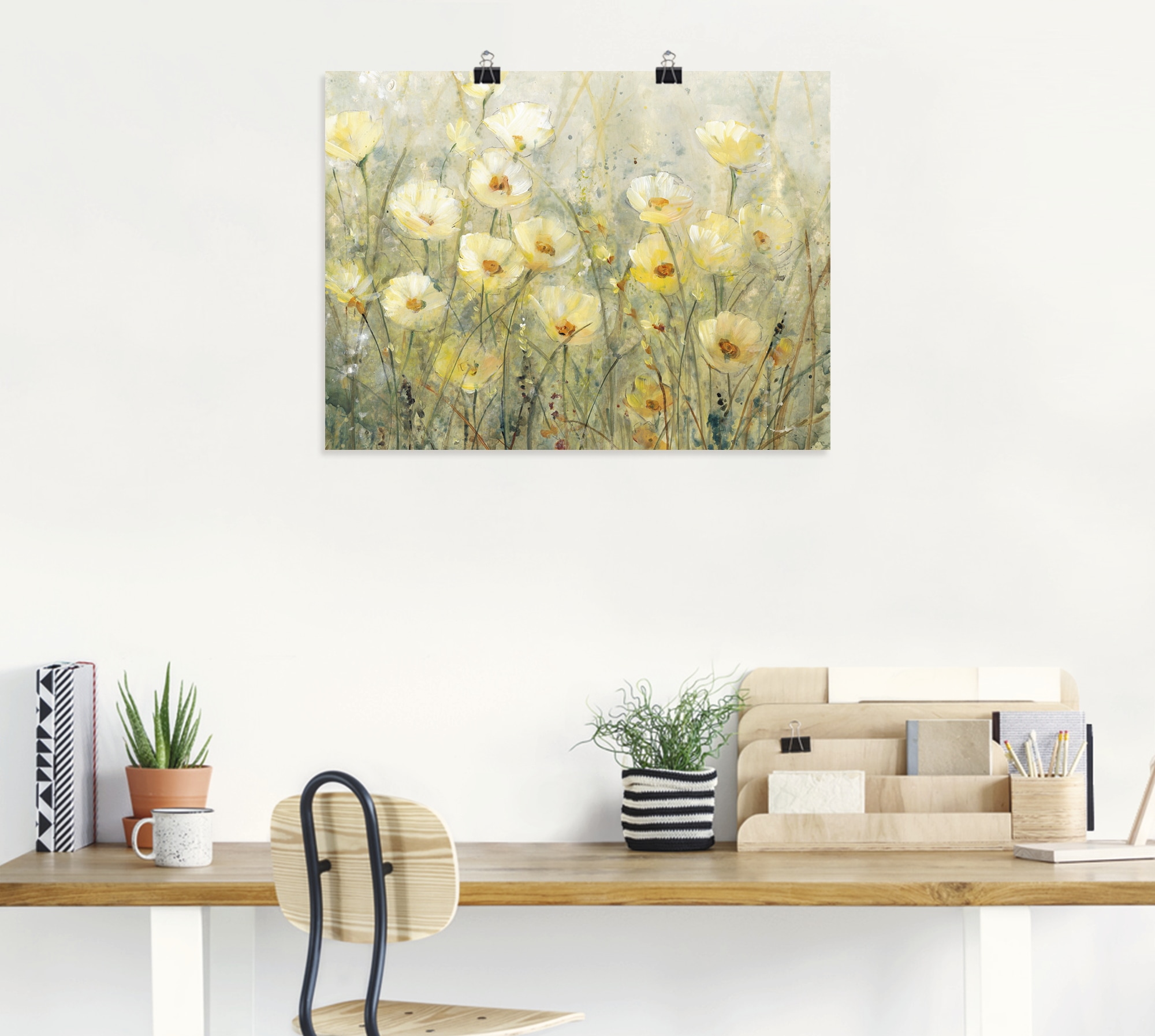 Artland Wandbild »Sommer in voller Blüte I« Blumenwiese 1 Stk. tlg. als Alubild, Leinwandbild, Poster in verschied. Größen