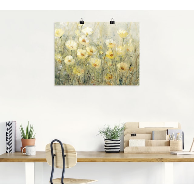 Artland Wandbild »Sommer in voller Blüte I«, Blumenwiese, (1 St.) im OTTO  Online Shop