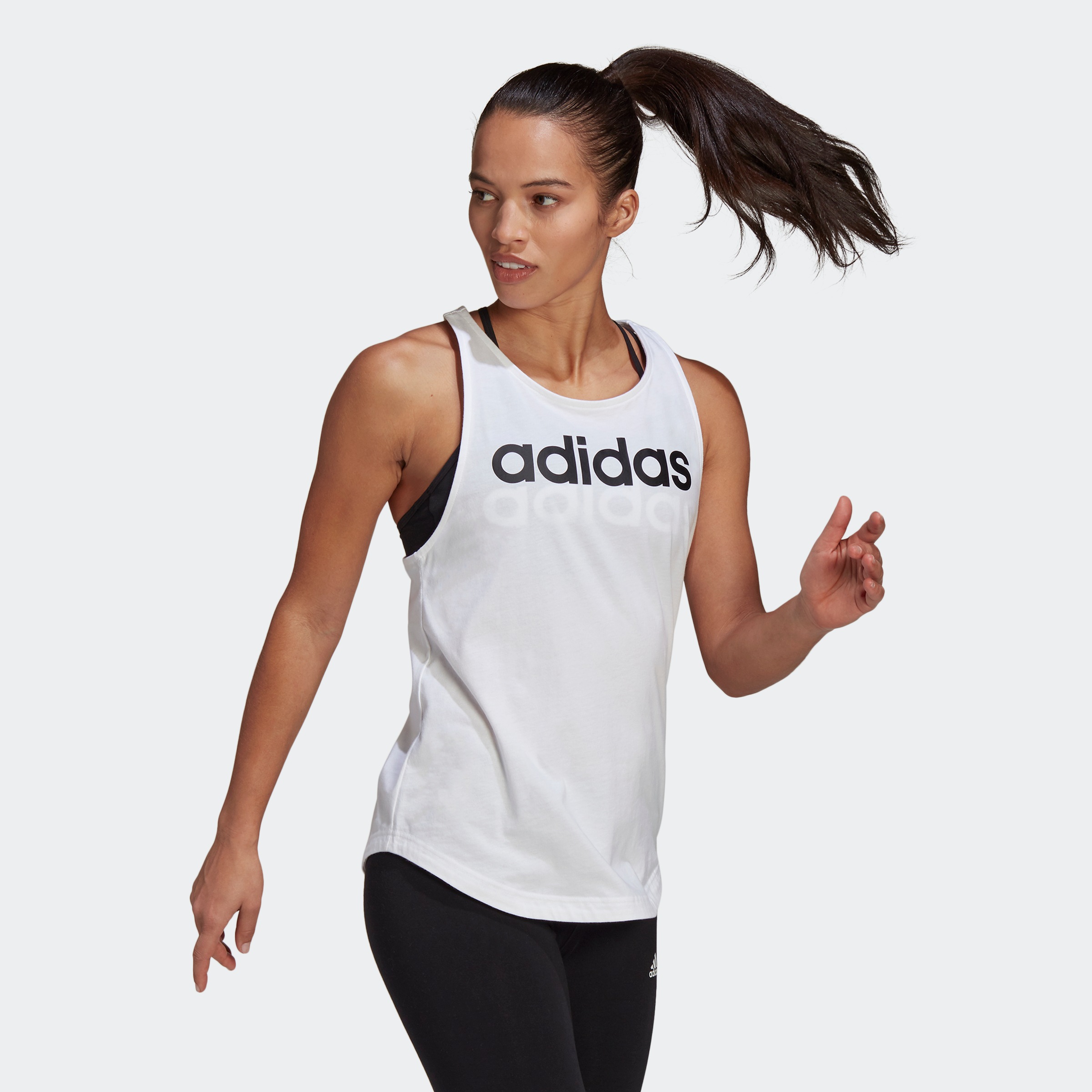 adidas Performance Tanktop »LOUNGEWEAR ESSENTIALS LOOSE LOGO«
