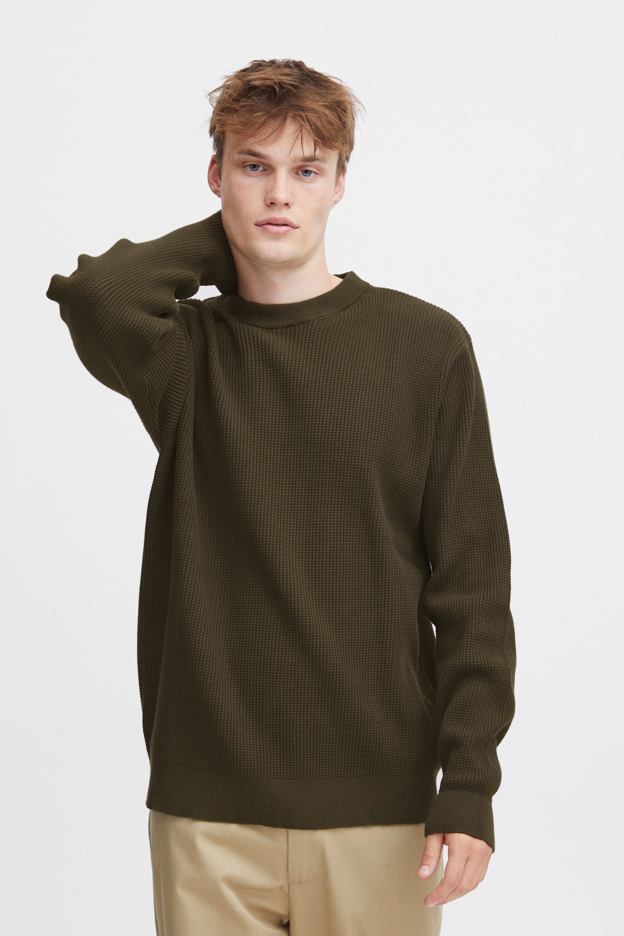 !Solid Strickfleece-Pullover »Strickpullover SDHami«