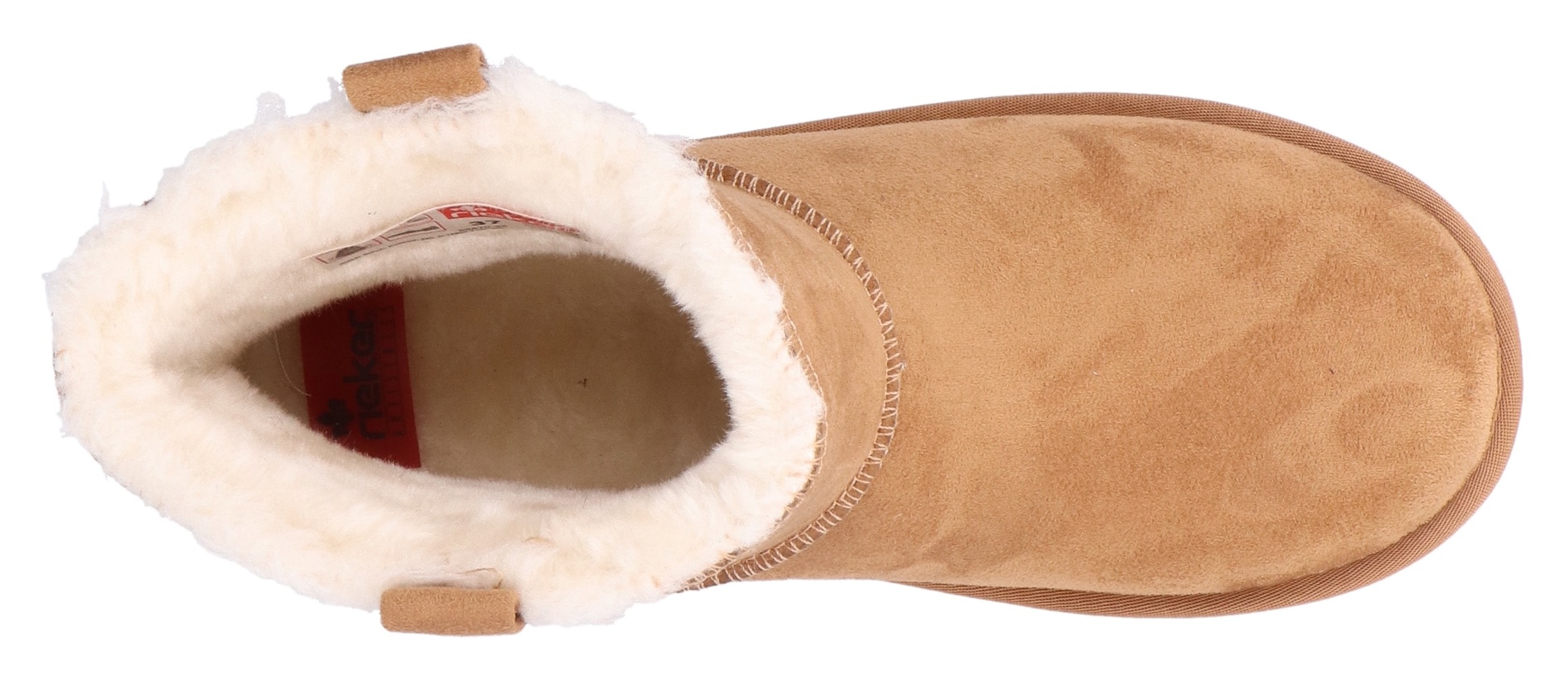 Rieker Winterboots  Plateauboots, Winterstiefelette, mit Anziehlaschen und Warmfutter