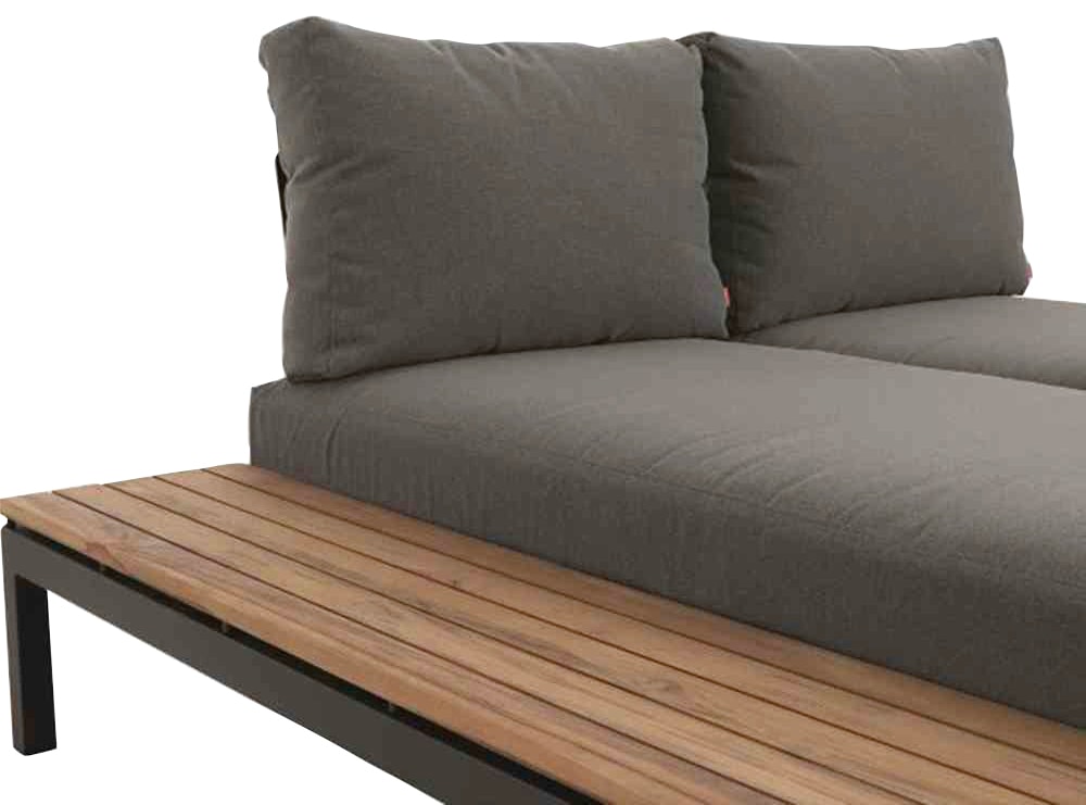 Siena Garden Loungesofa »Alvida«, Recamiere rechts, BxTxH: 102x177x84 cm