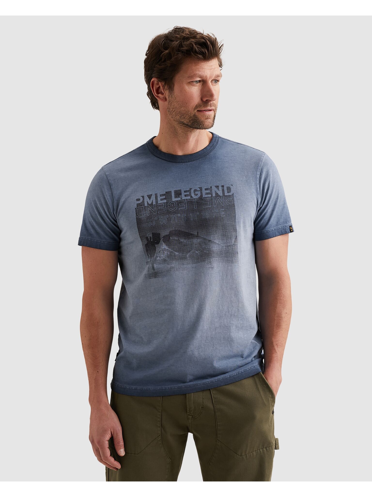 PME LEGEND T-Shirt »Scold dye artwork« Fotodruck