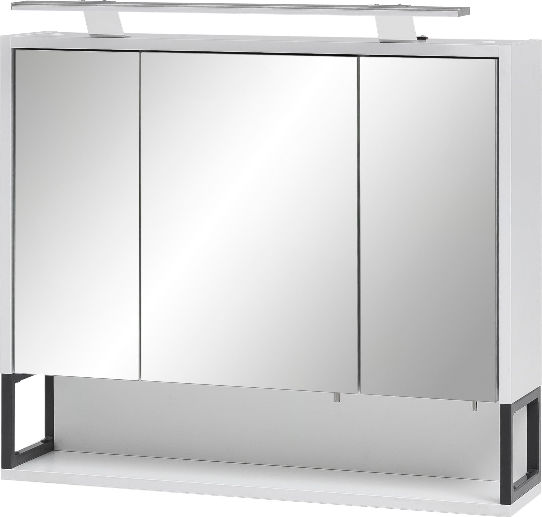 SCHILDMEYER Armoire de toilette, Limone (craie blanche)