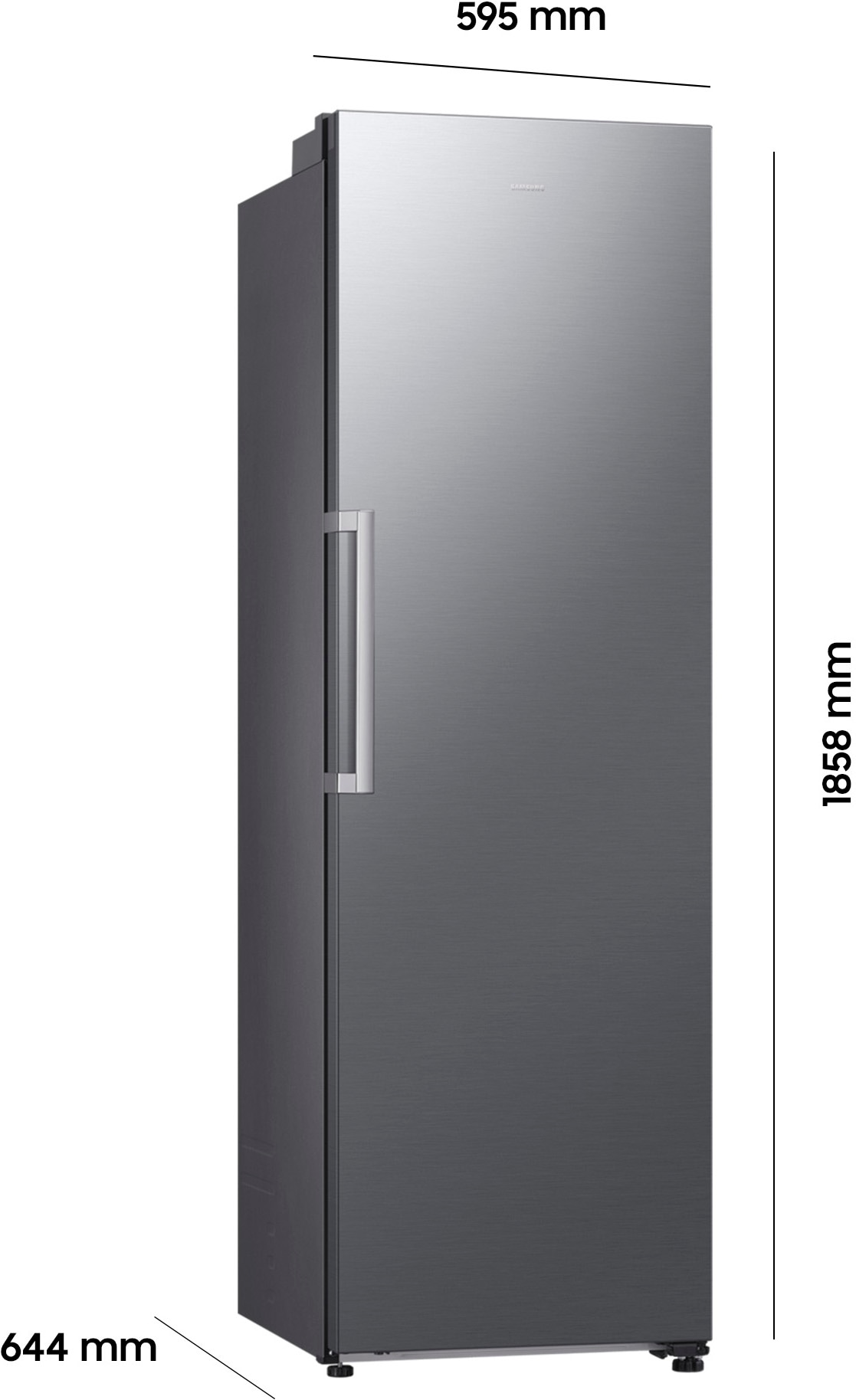 Samsung Kühlschrank »RR70H39FDTEF« 185,8 cm hoch 59,5 cm breit