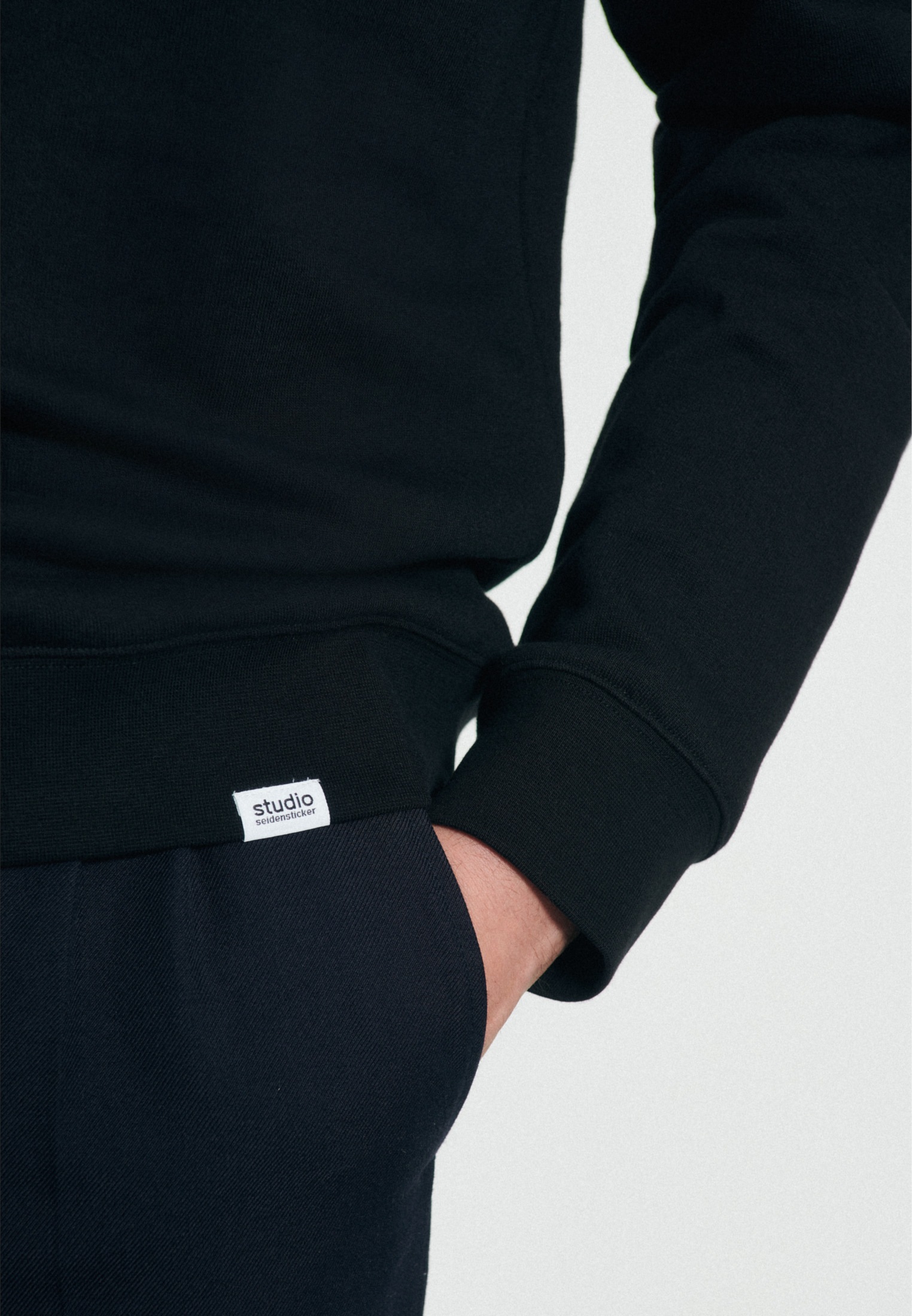 studio seidensticker Sweatshirt »Studio«, Langarm Rundhals Uni