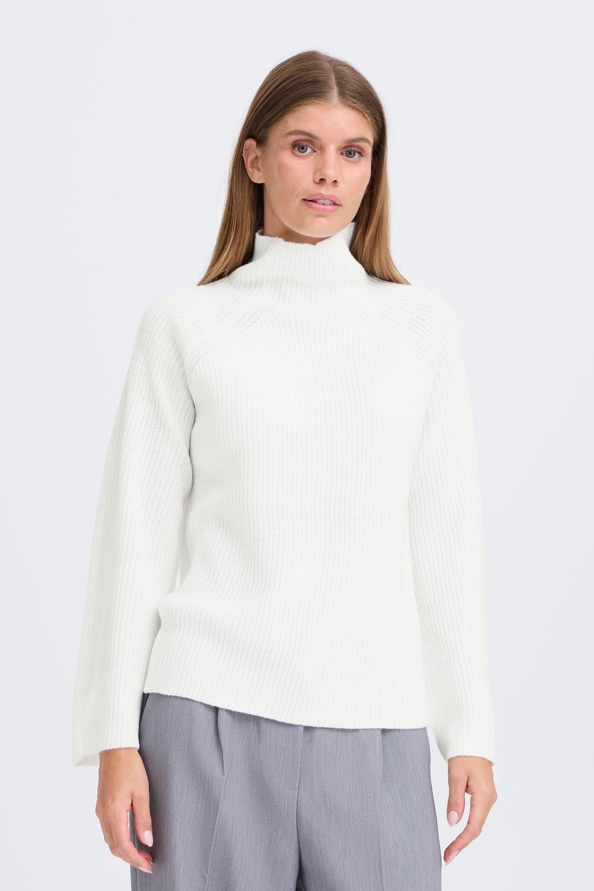 OXMO Strickfleece-Pullover »Strickpullover OXBMMNELLY TURTLENECK«