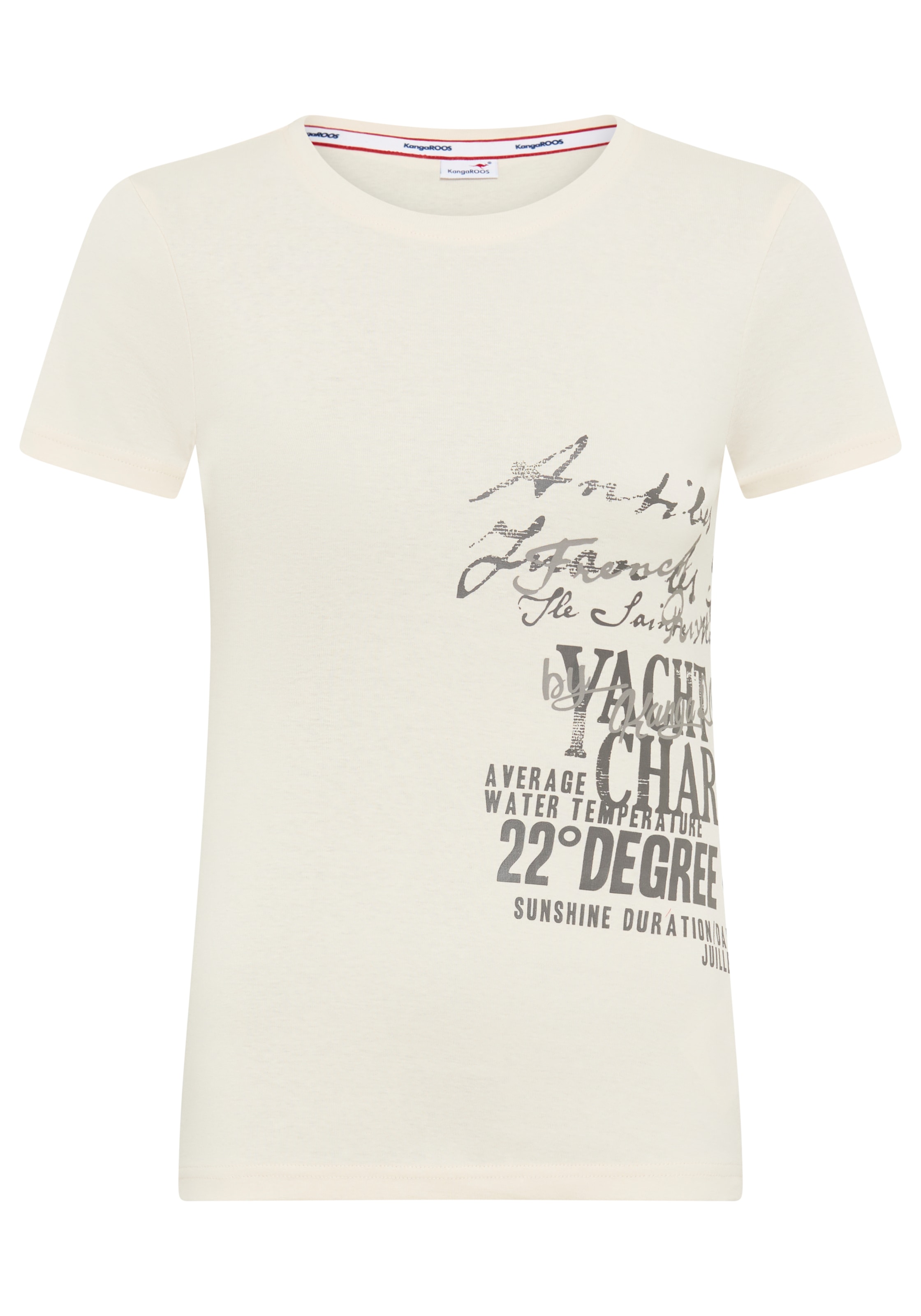 KangaROOS T-Shirt im Basic-Look mit Print