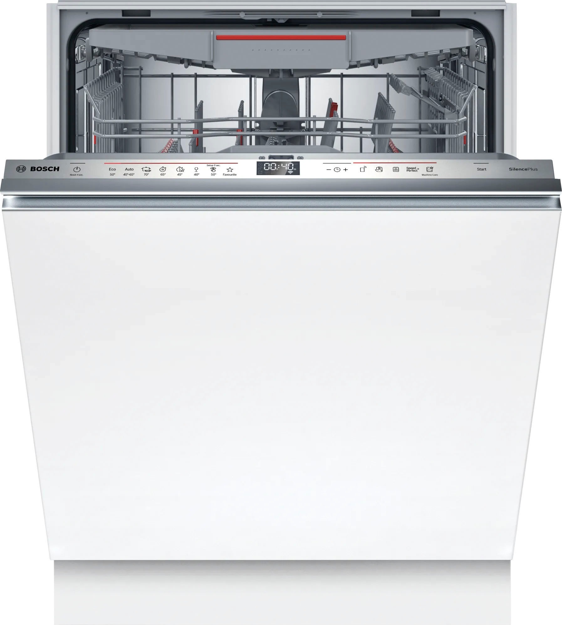 BOSCH vollintegrierbarer Geschirrspüler Serie 6 »SBD6ECX00E«, 14 Maßgedecke