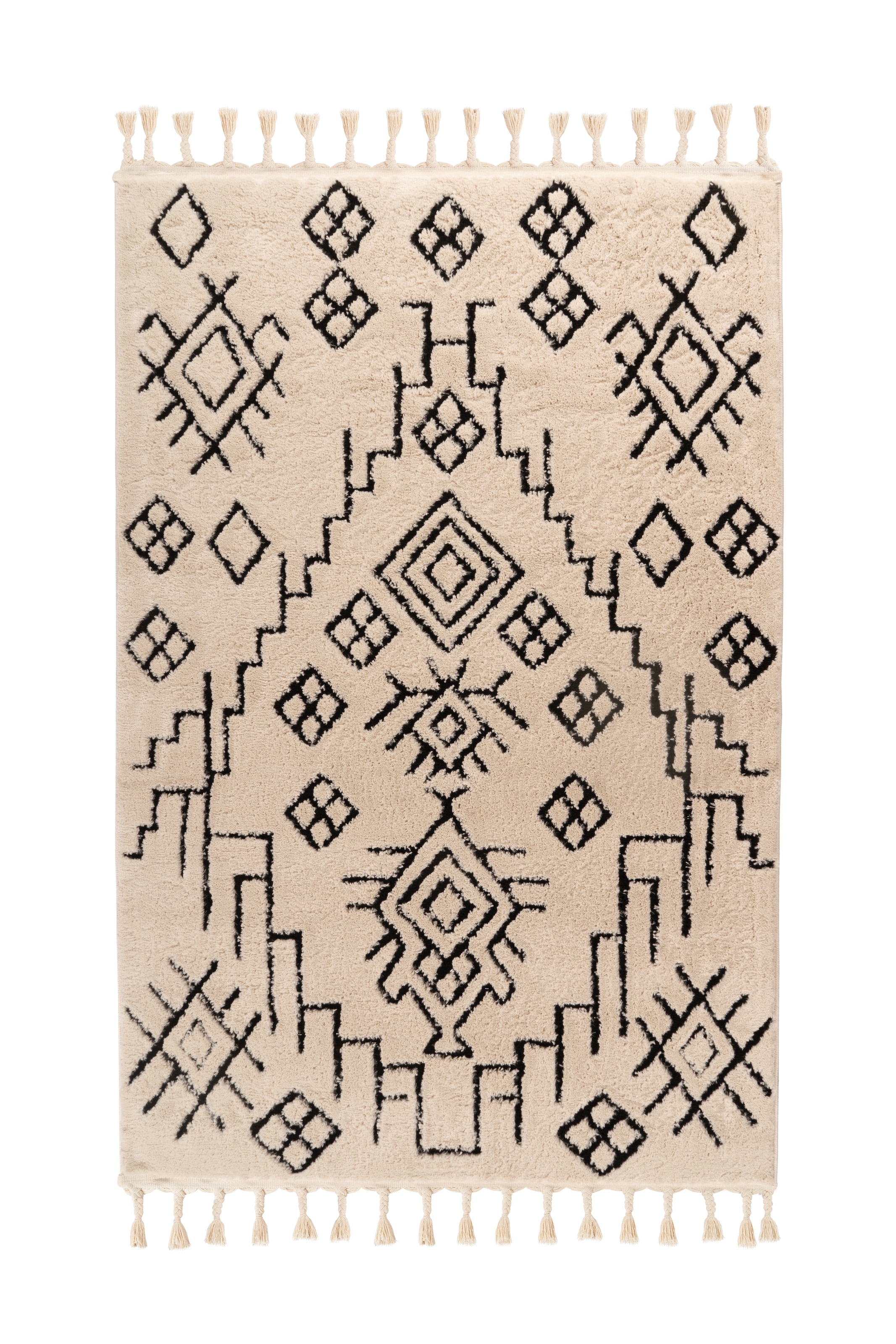 Kayoom Teppich »Loris 525«, rechteckig, 22 mm Höhe, 144.000 Points / qm, Ethno-Design, weiche Haptik