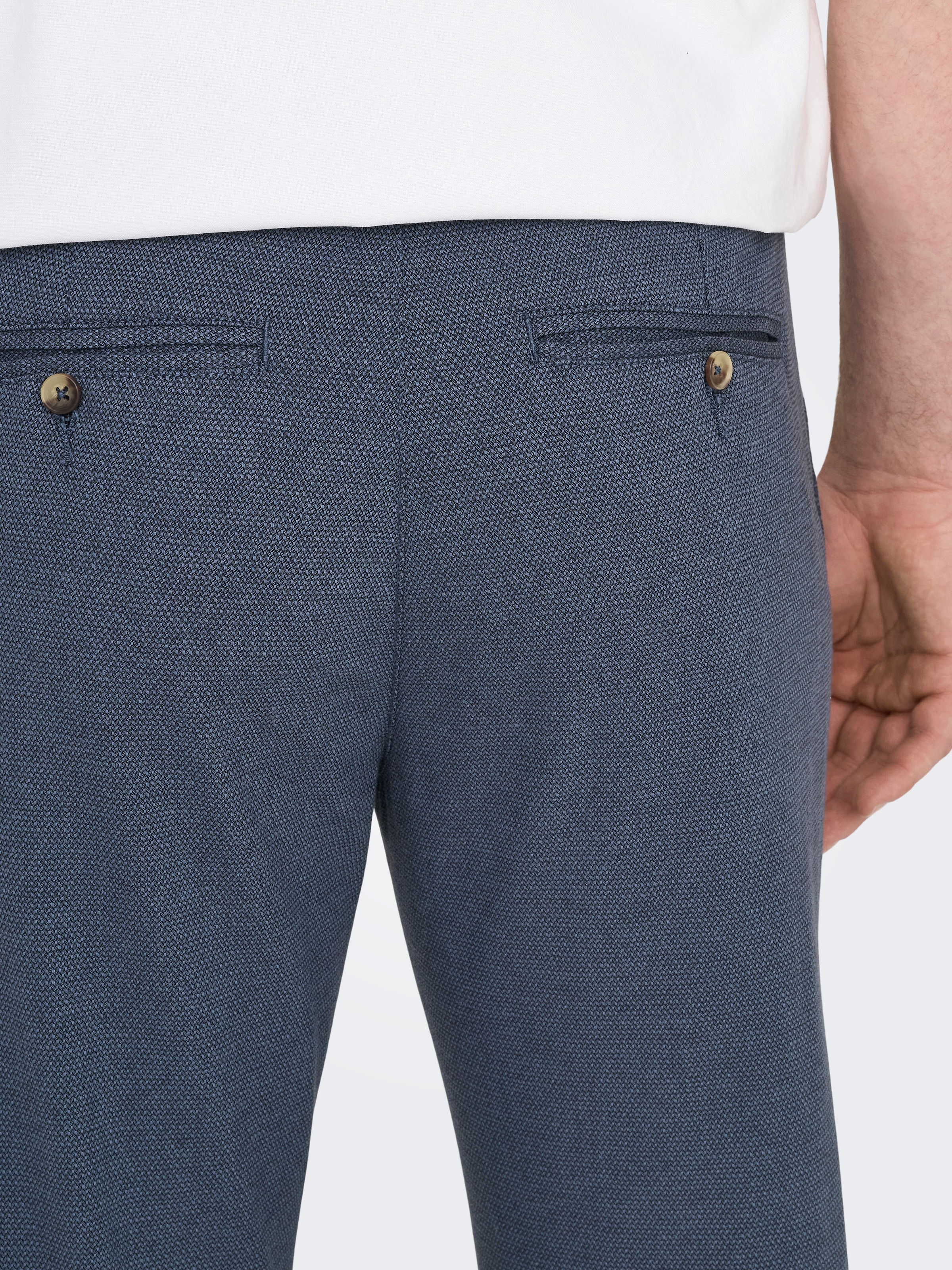 ONLY & SONS »ONSMARK PETE SLIM DOBBY 0058 PANT NOOS«