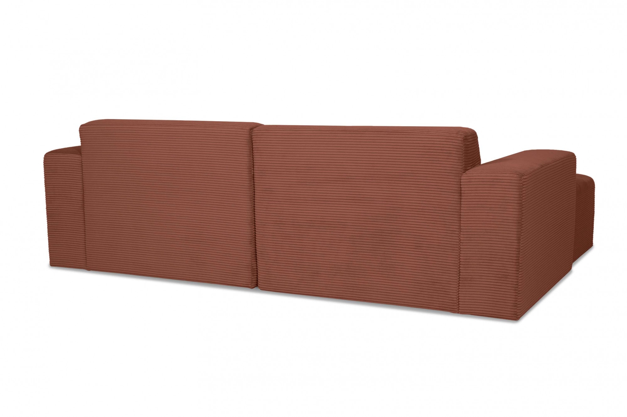 INOSIGN Ecksofa »Koa,228cm, L-Form, Modulsofa, Webstoff, Cord, Struktur«, Designsofa, weicher Lounge-Sitzkomfort, Welleunterfederung, bodentief