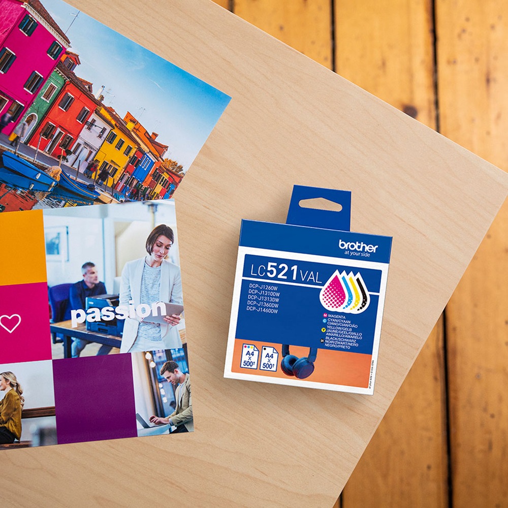 Brother Tintenpatrone »LC521VAL«