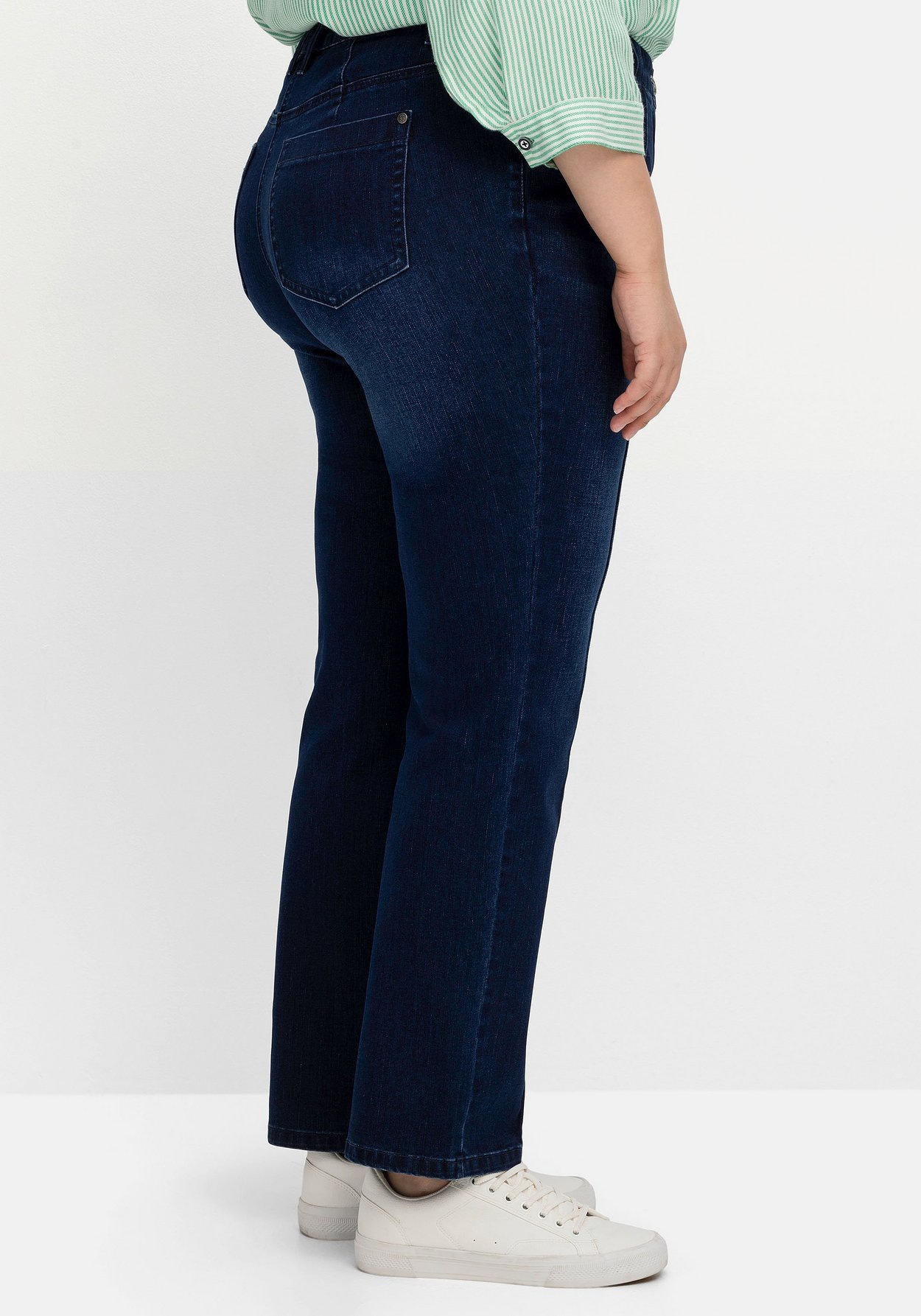 Sheego Stretch-Jeans »Jeans mit Biesen«