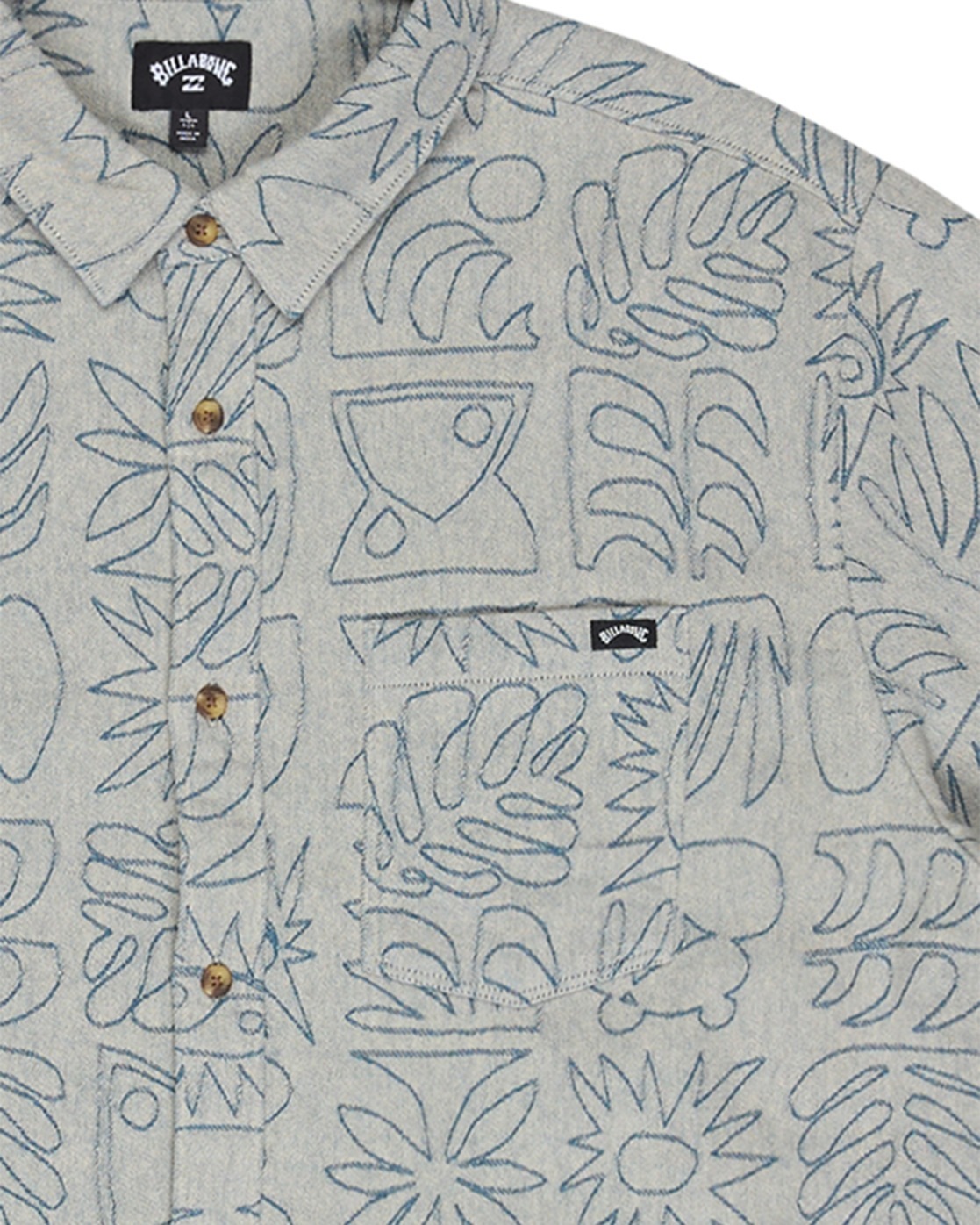 Billabong Kurzarmhemd »Sundays Jacquard«