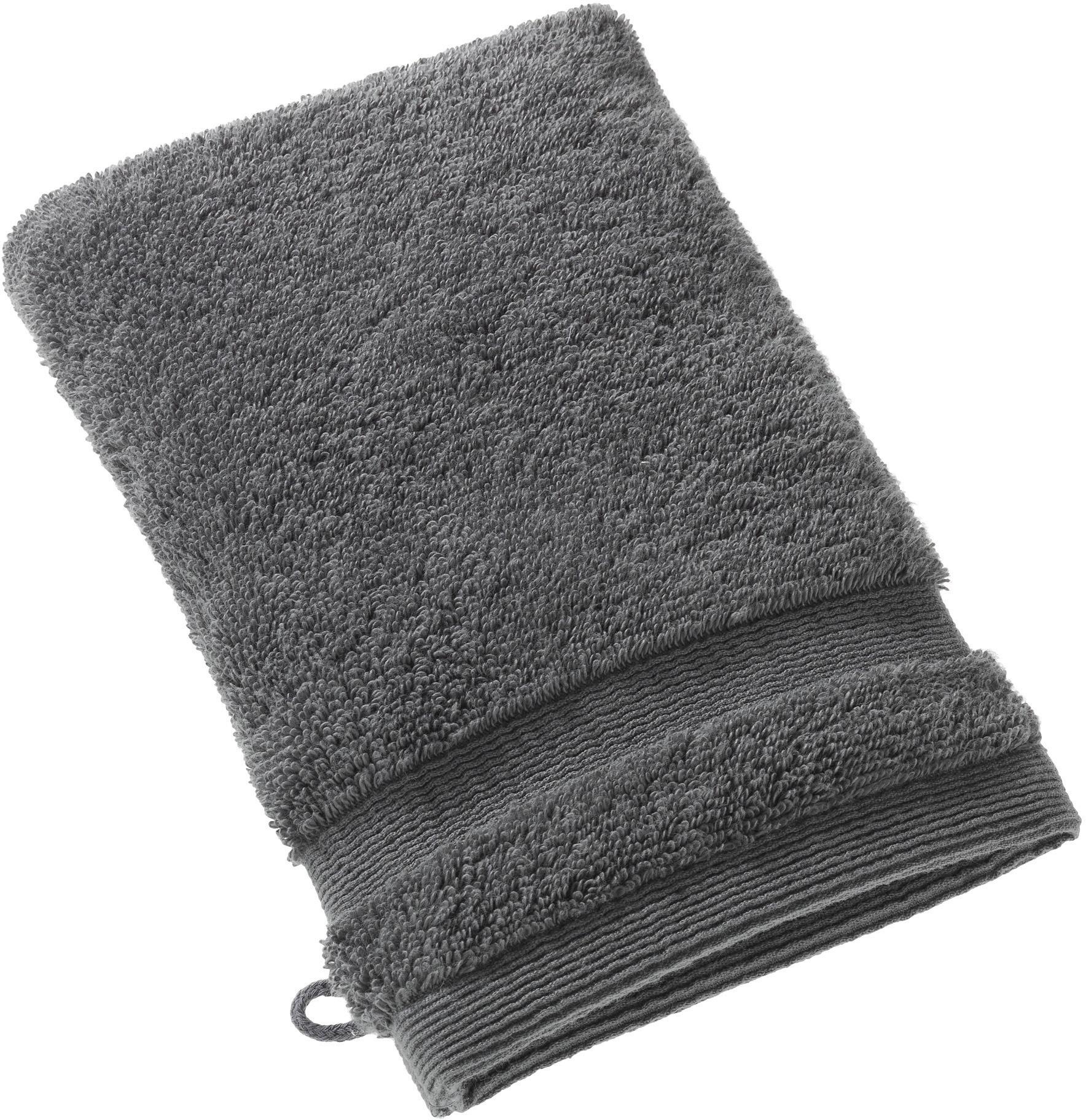 SCHÖNER WOHNEN-Kollektion Waschhandschuh »Cuddly«, (Set, 3 St., 3 Waschhandschuhe 16x21cm), schnell trocknende Airtouch-Qualität