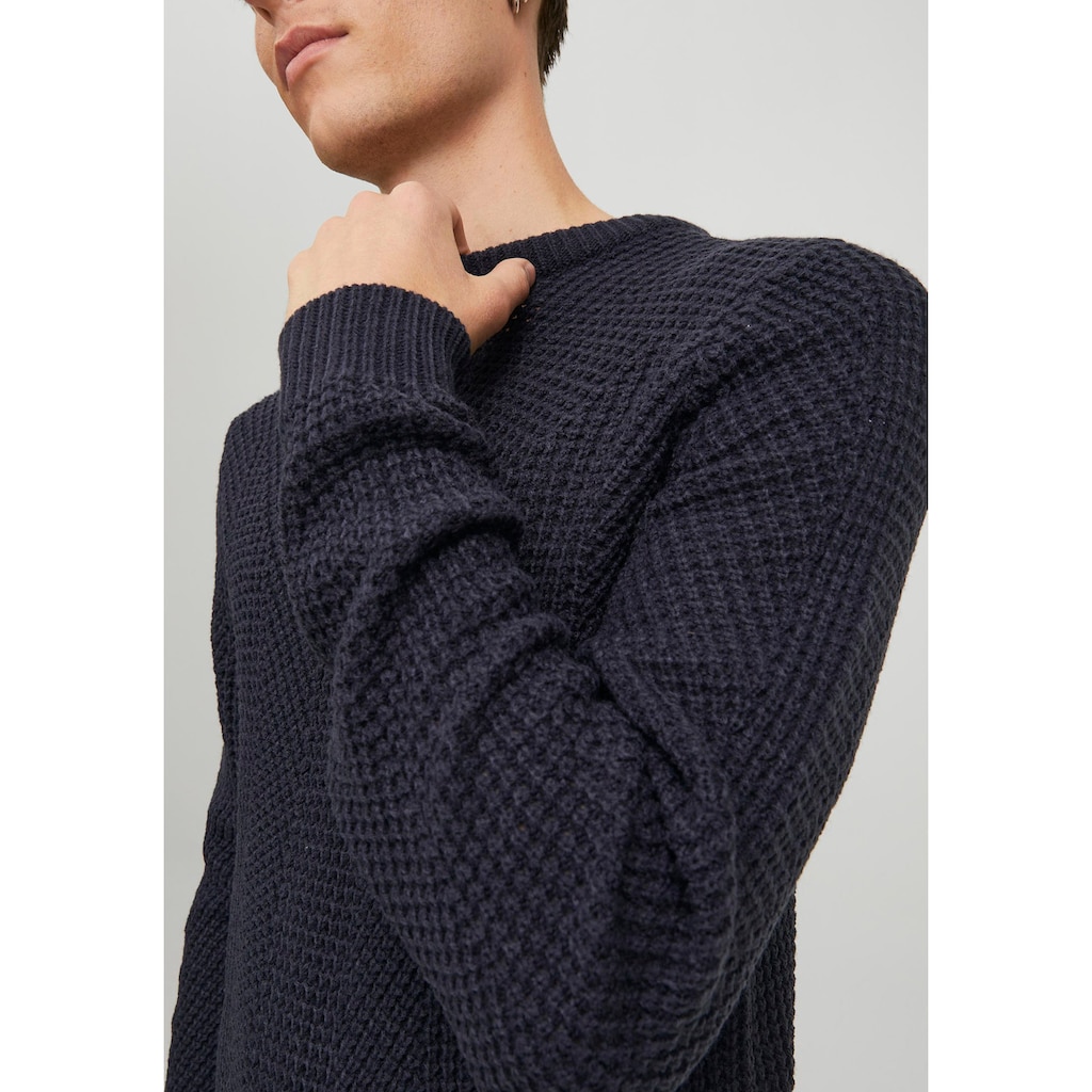 Jack & Jones Rundhalspullover »STANFORD KNIT CREW NECK«