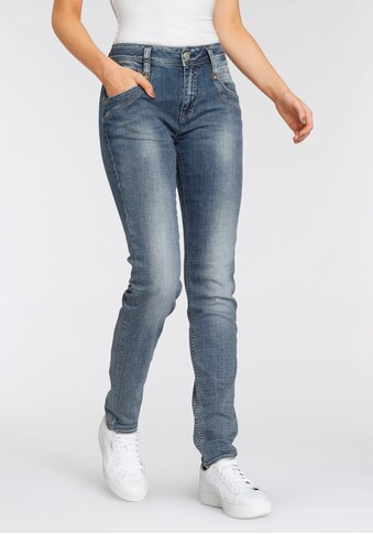 Herrlicher High-waist-Jeans »RADINA POWERSTRETCH«, mit leichtem Push-Up-Effekt kaufen