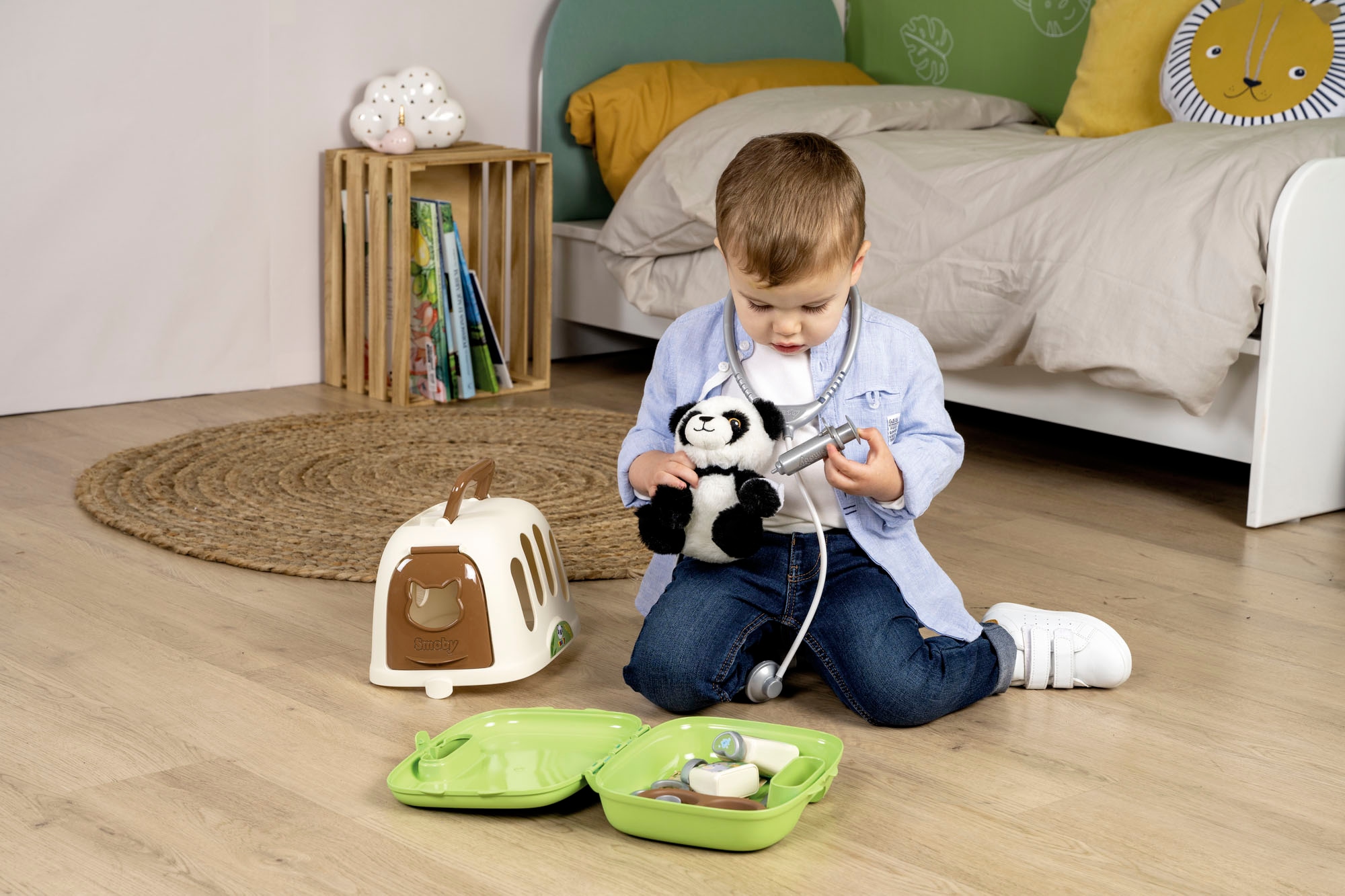 Smoby Spielzeug-Arztkoffer »Tierarzt-Spielset im Koffer + Panda«, Made in Europe