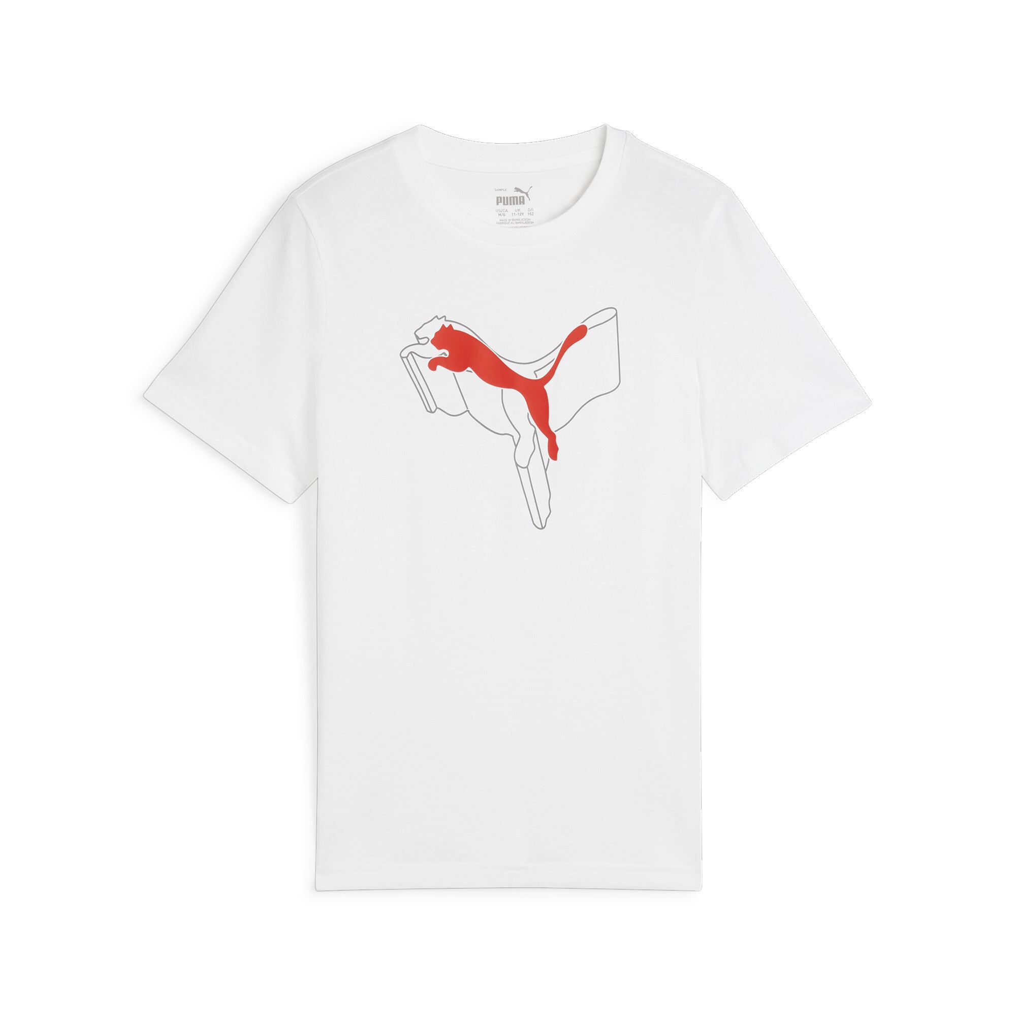 PUMA T-Shirt »ESS+ LOGO LAB GRAPHIC TEE B«, Für Kinder und Jugendliche