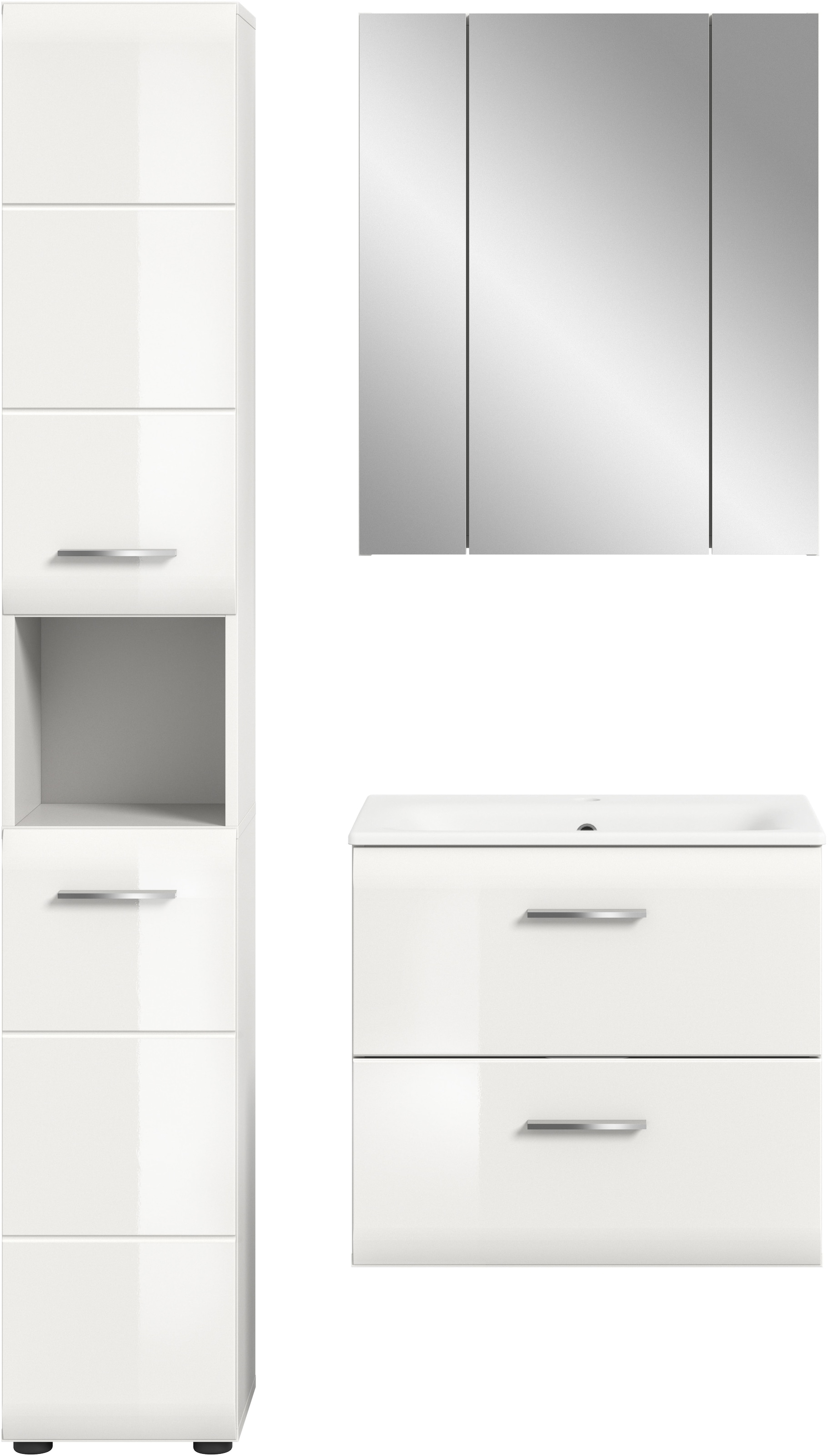 welltime Badezimmer-Set Set, 4 Stk. tlg.