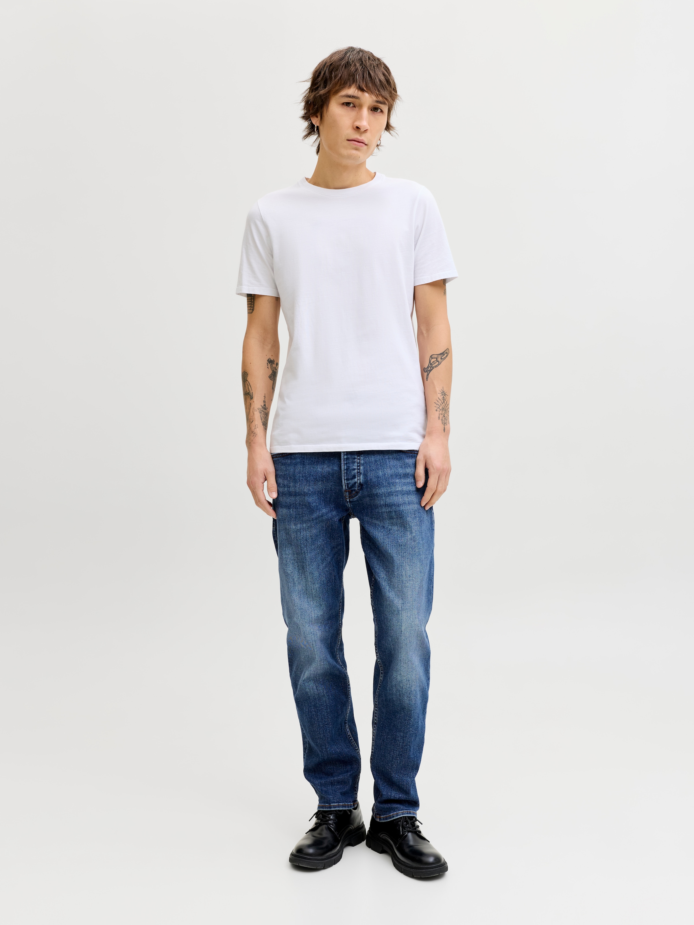 Jack & Jones Tapered-fit-Jeans mit Five-Pocket-Design