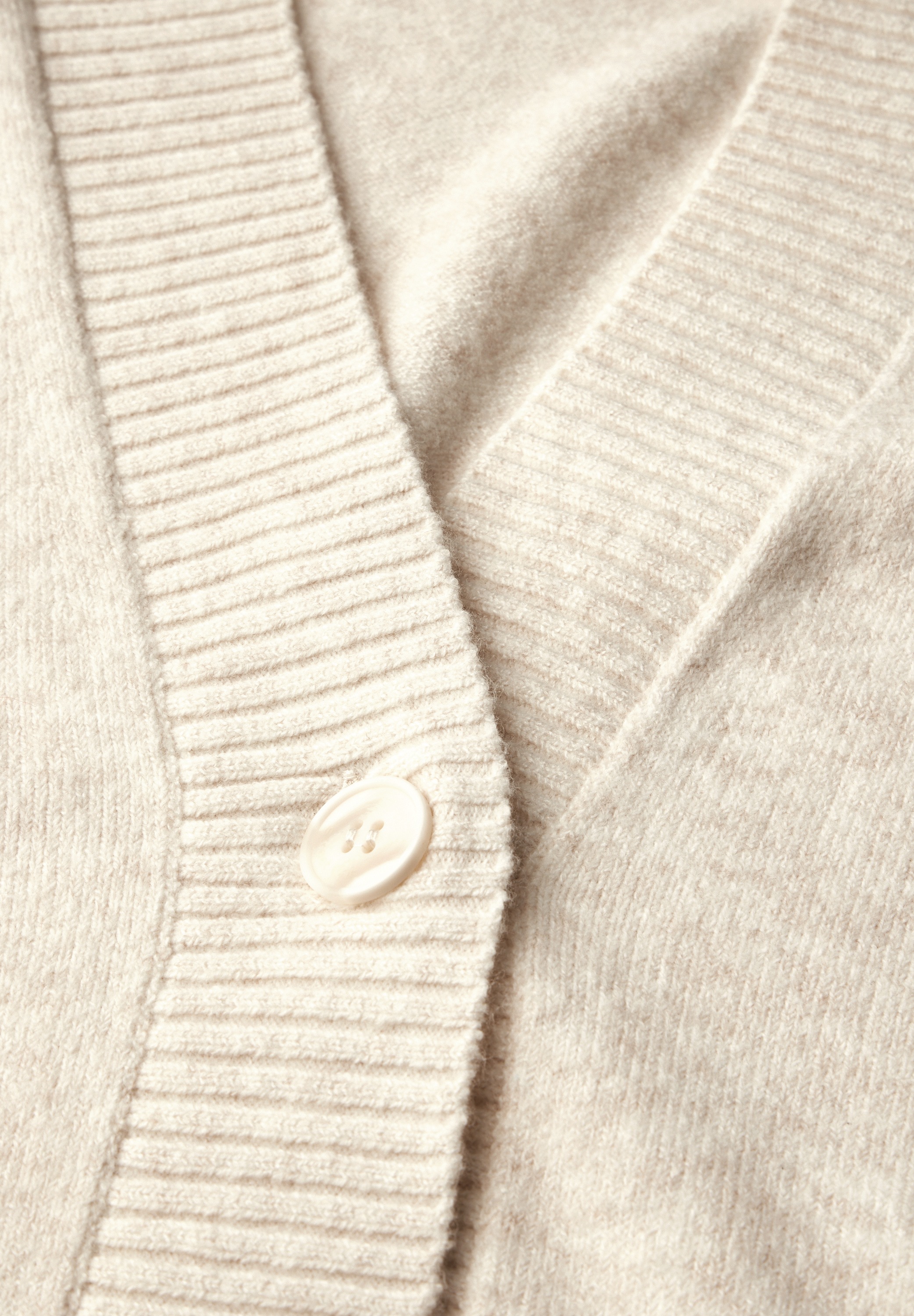 STREET ONE Strickjacke, in melierter Optik