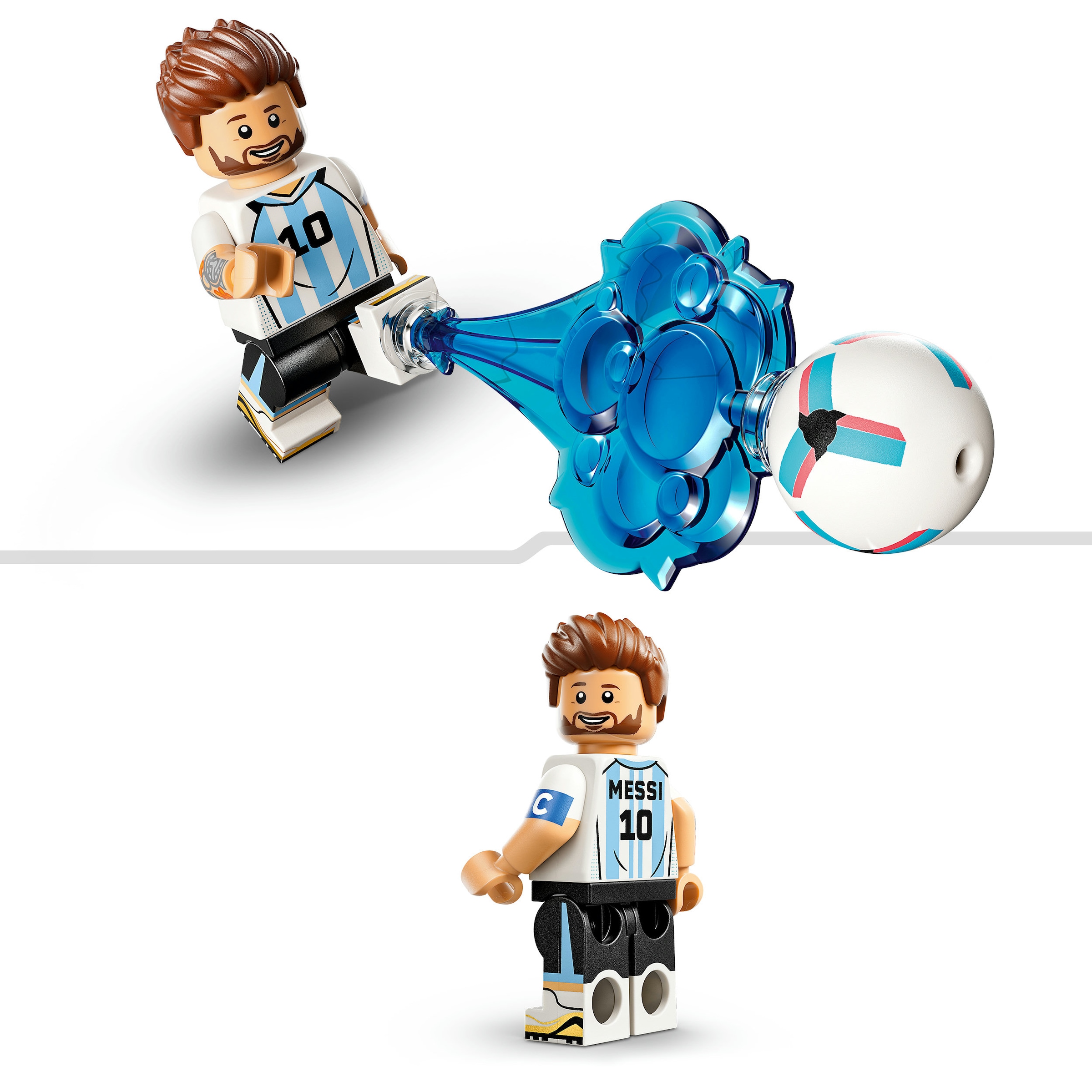 LEGO® Konstruktionsspielsteine »Lionel Messi – Fußball-Highlights (43011), LEGO Editions Football«
