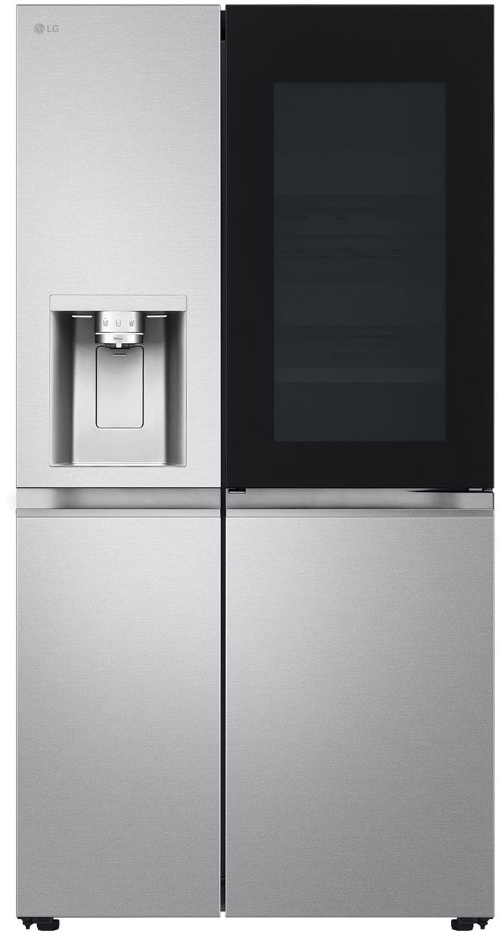 LG Side-by-Side X-Serie »GSXE90MBAD«, großes Wein- und Flaschenregal