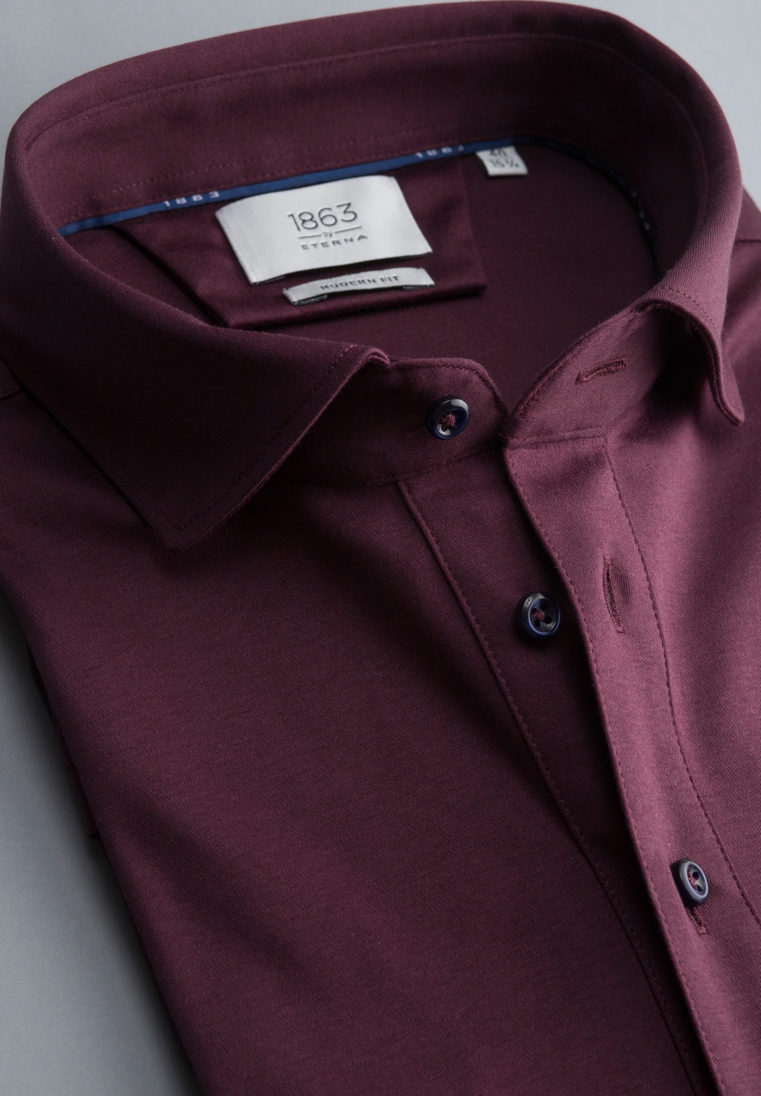 Eterna Langarmhemd »MODERN FIT«, NON IRON (bügelfrei)