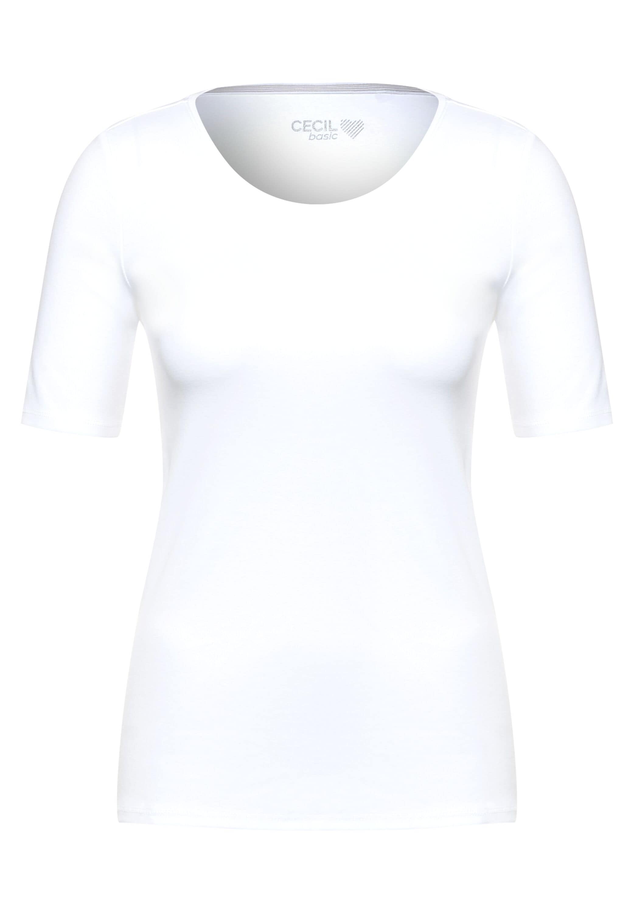 Cecil T-Shirt »Style Lena«, mit klassischem Rundhalsausschnitt