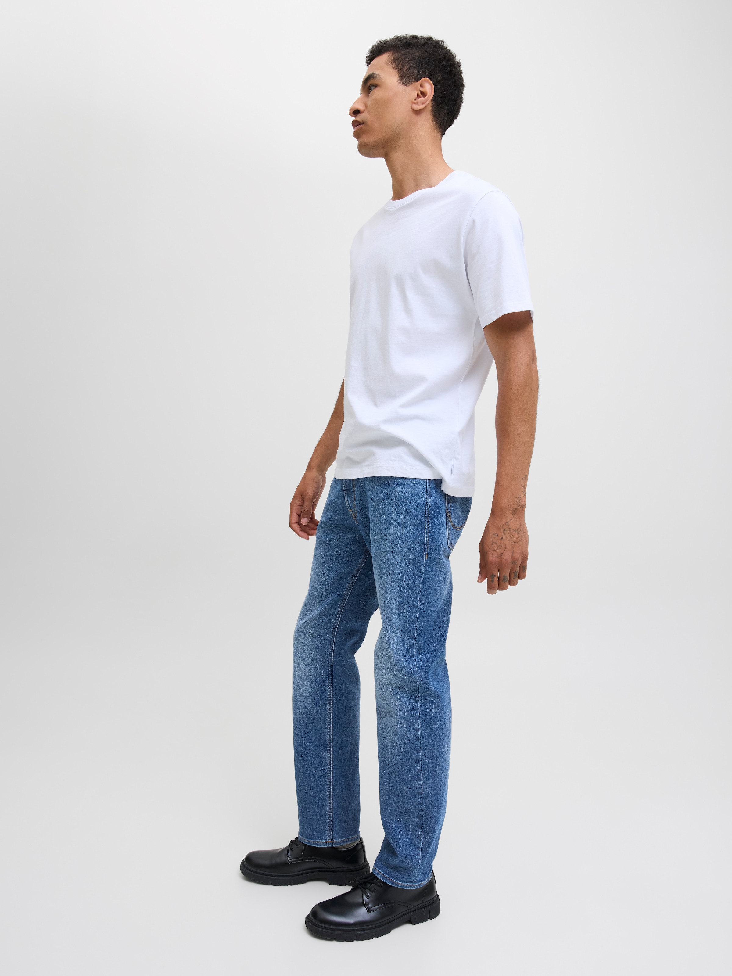 Jack & Jones Straight-Jeans »JJICLARK JJORIGINAL SQ 2«