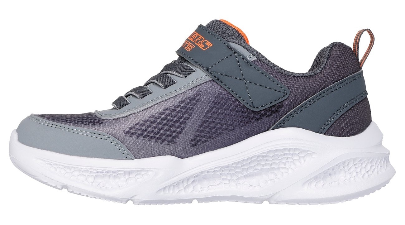 Skechers Sneaker »SKECHERS METEOR-LIGHTS«, Klettschuh mit Blinkfunktion, Größenschablone zum Download