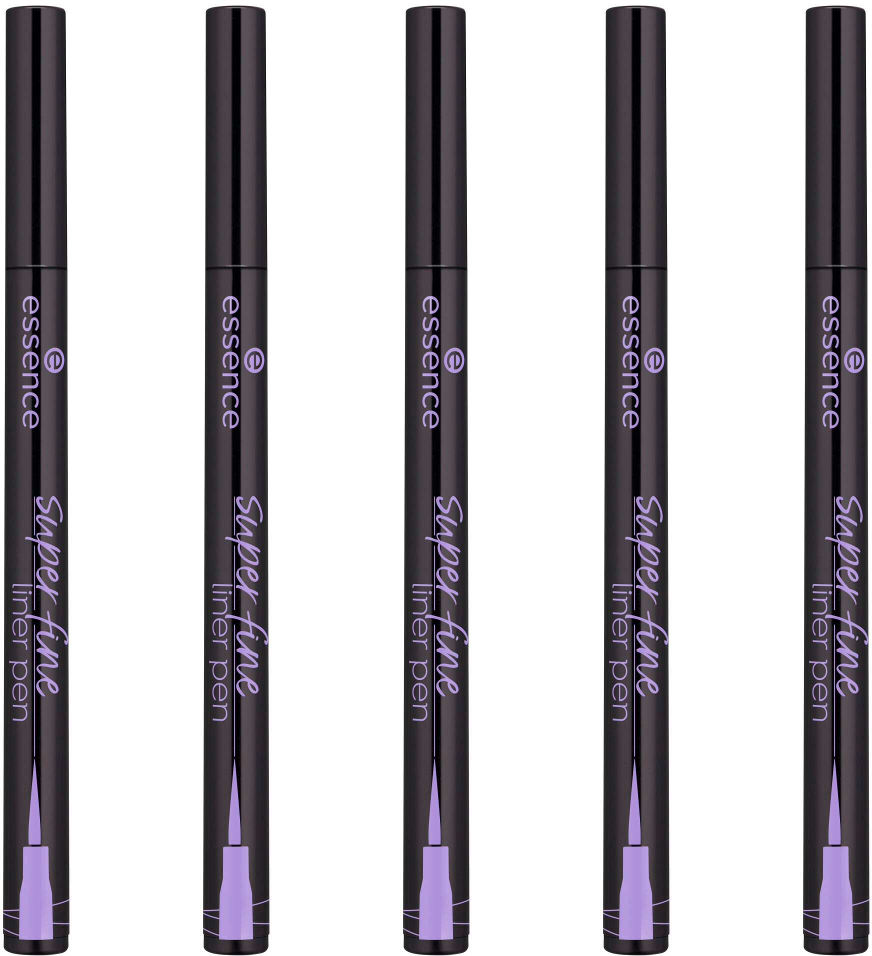 Eyeliner »super fine liner pen«, (Set, 5 tlg.)