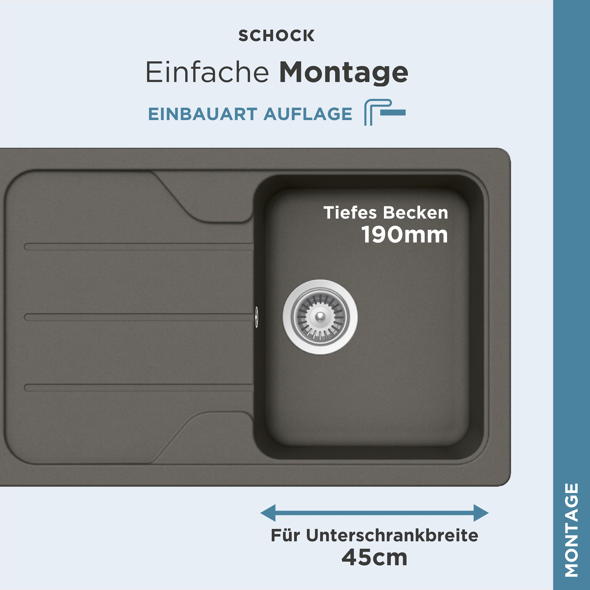 Schock Granitspüle »Formhaus Mini«