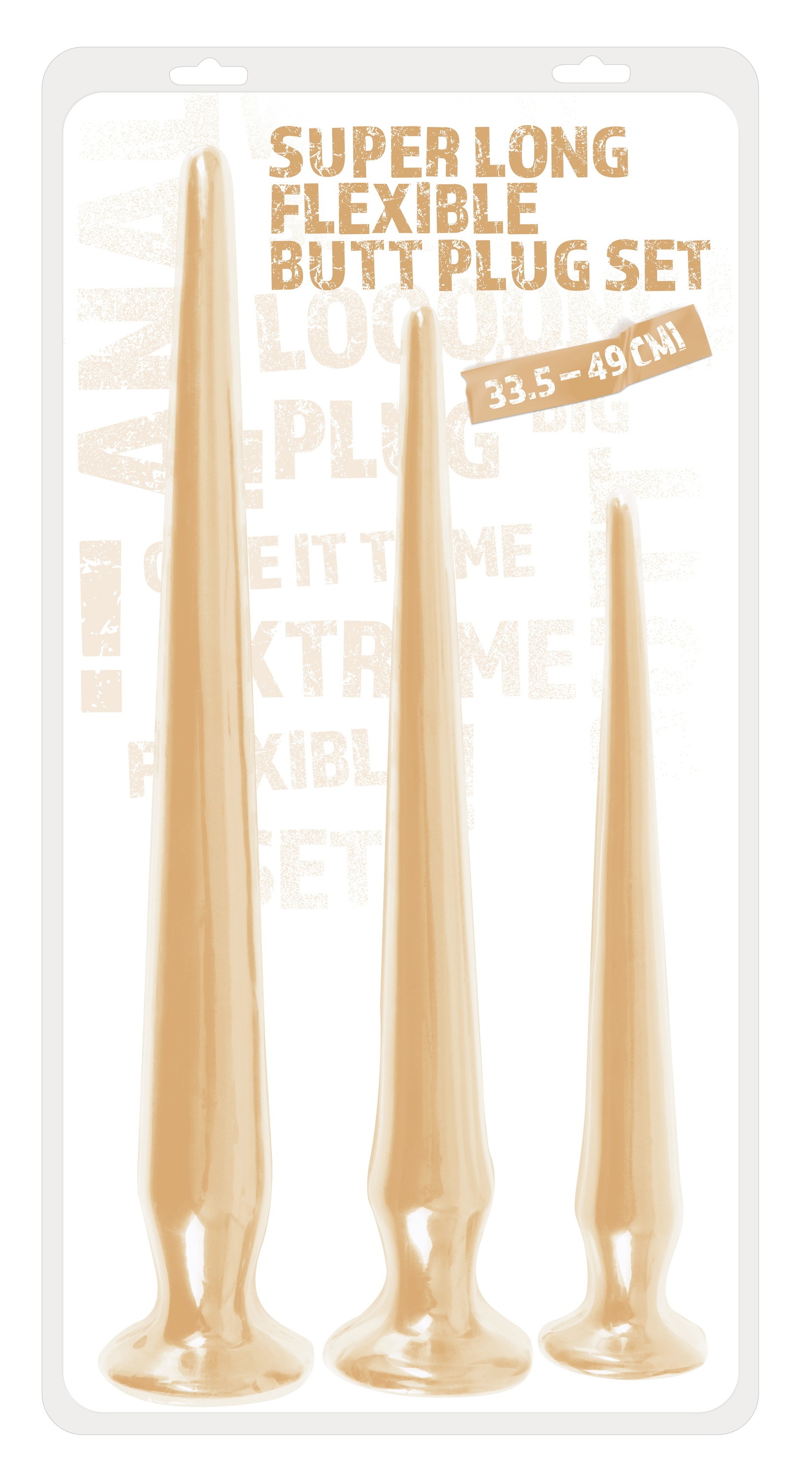 You2Toys Anal-Stimulator »Analplug-Set Super Long Flexible B-Plug Set« ()