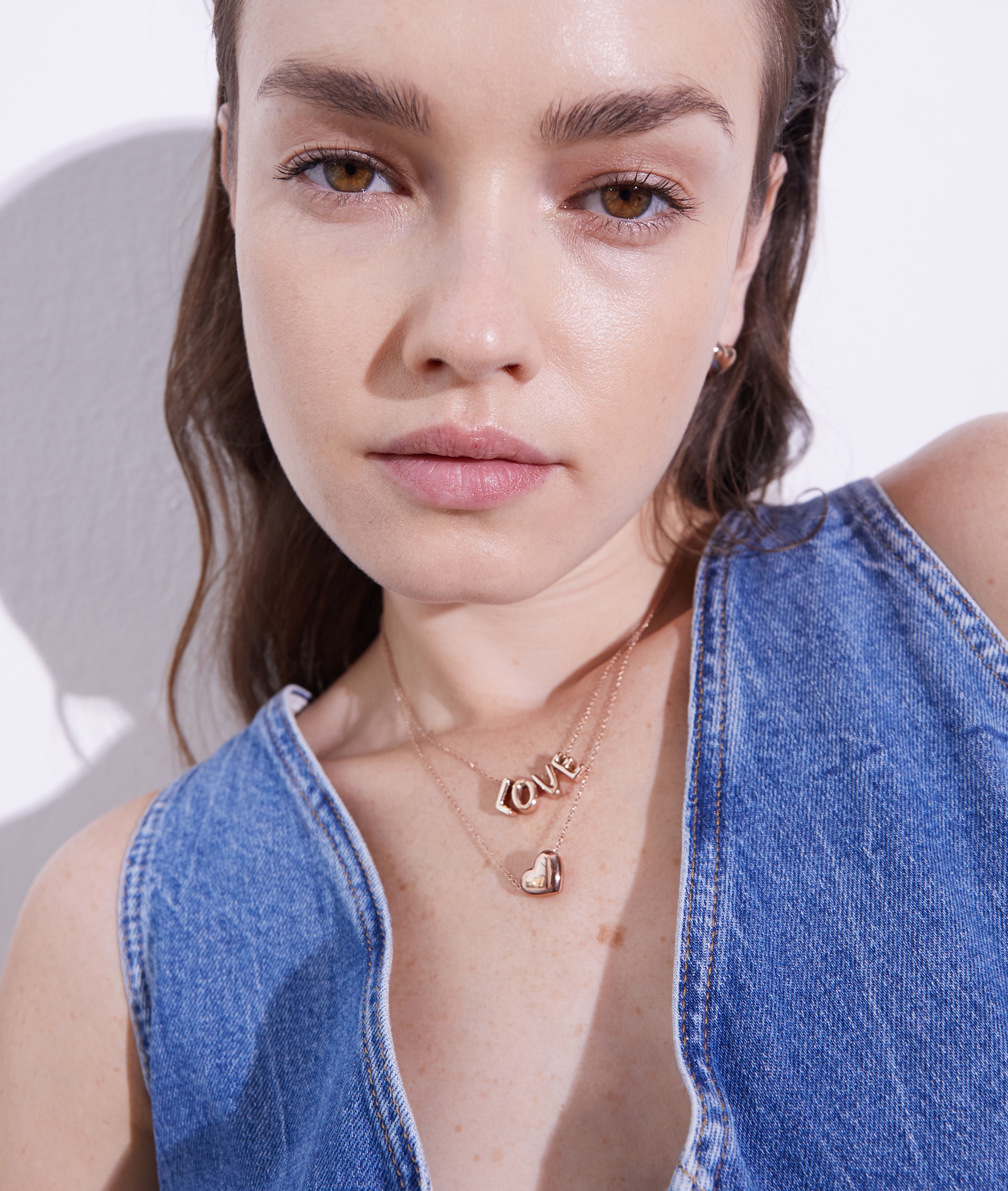Echtzeit Kette mit Anhänger »Schmuck Geschenk Edelstahl Halskette Love Letters«