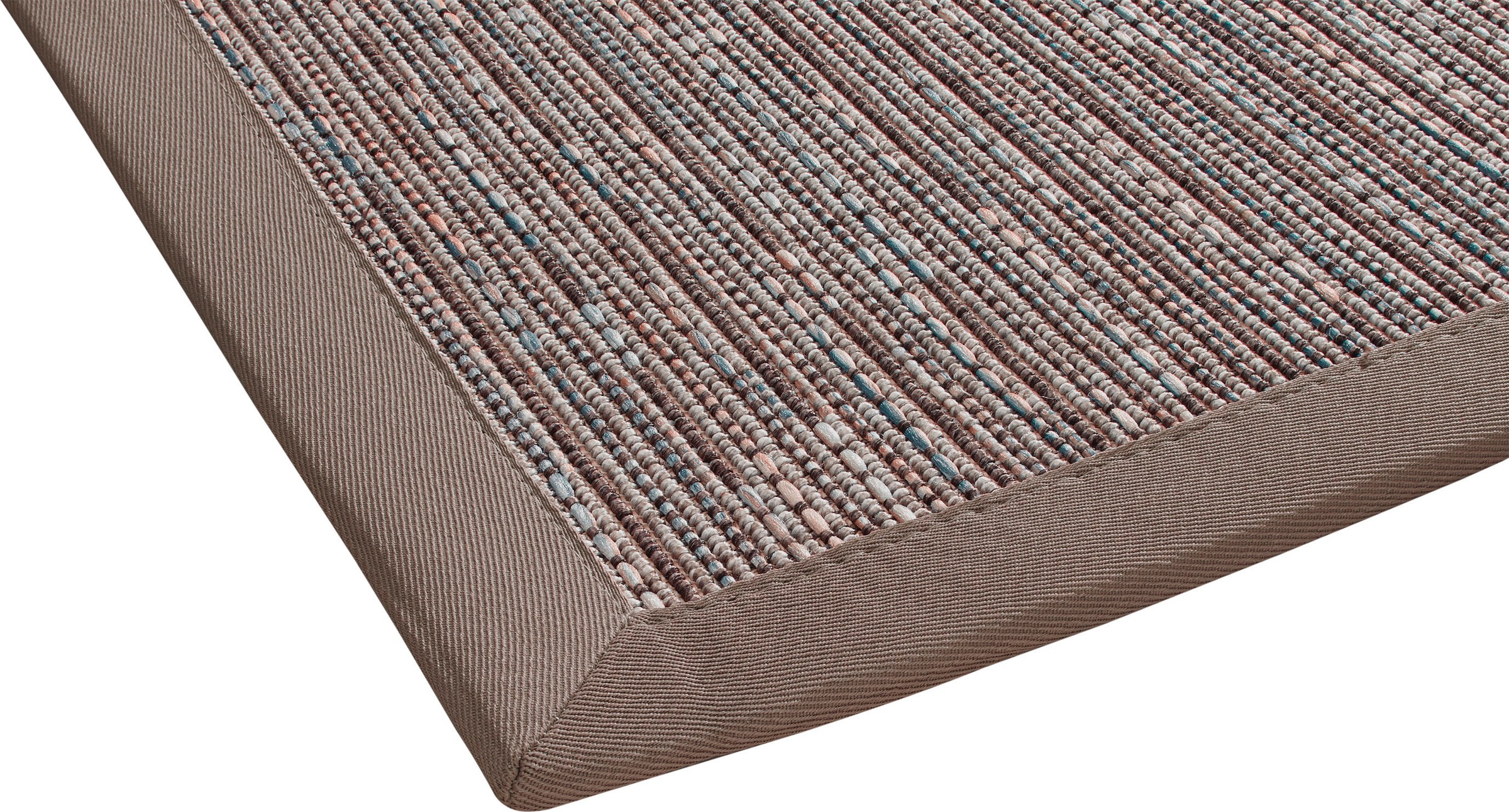 Dekowe Teppich »Naturino Effekt«, rechteckig, 8 mm Höhe, Flachgewebe, Sisal-Optik, mit Bordüre, In- und Outdoor geeignet