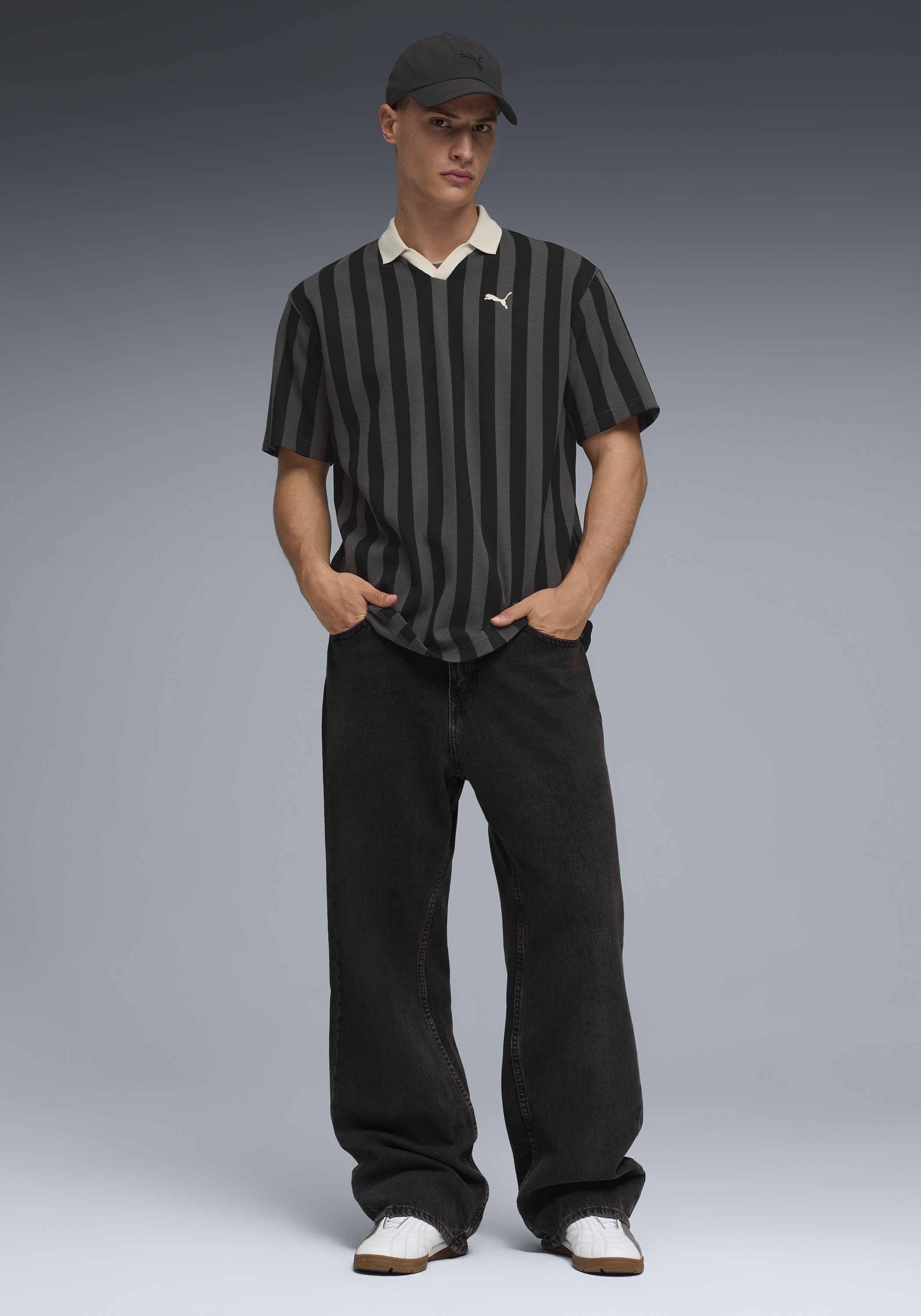 PUMA T-Shirt »CLASS RELAXED PINNACLE POLO« für aktive Erwachsene, Rundhalsausschnitt, Kurzarm-Design