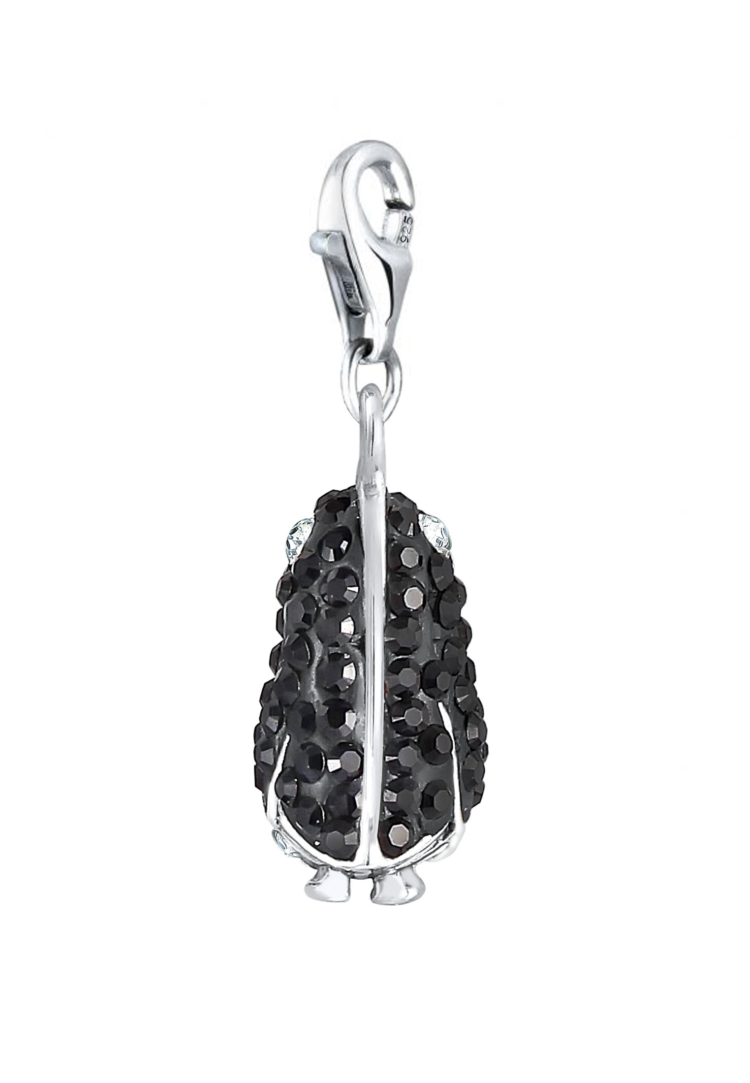 Nenalina Charm-Einhänger »Charm Anhänger Pinguin Kristalle 925 Silber«