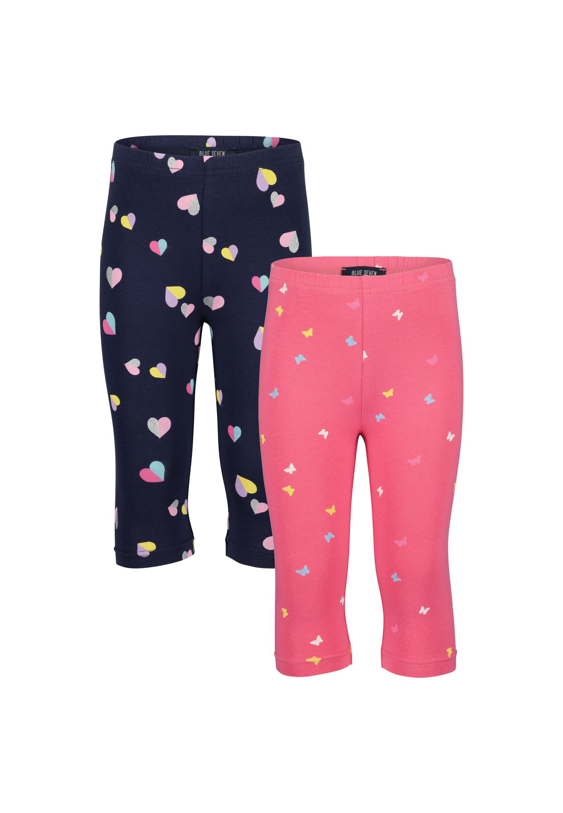 Blue Seven Mädchen Leggings »Mädchen Capri Leggings Jersey Sommer« in rosa, Größe 98