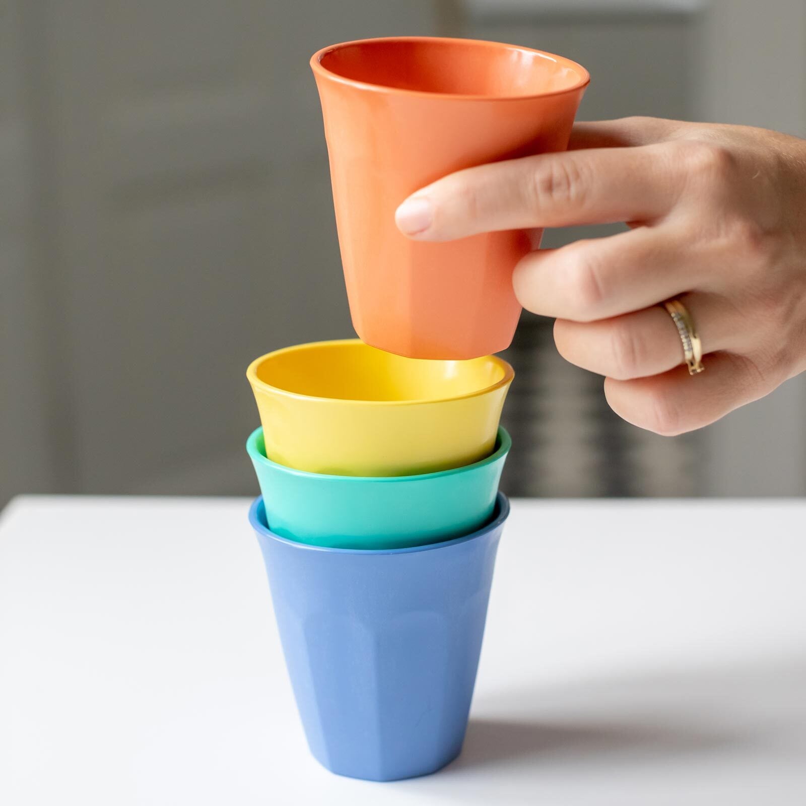 KOZIOL Becher »Becherset Nora 300 ml 4er Set bunt«
