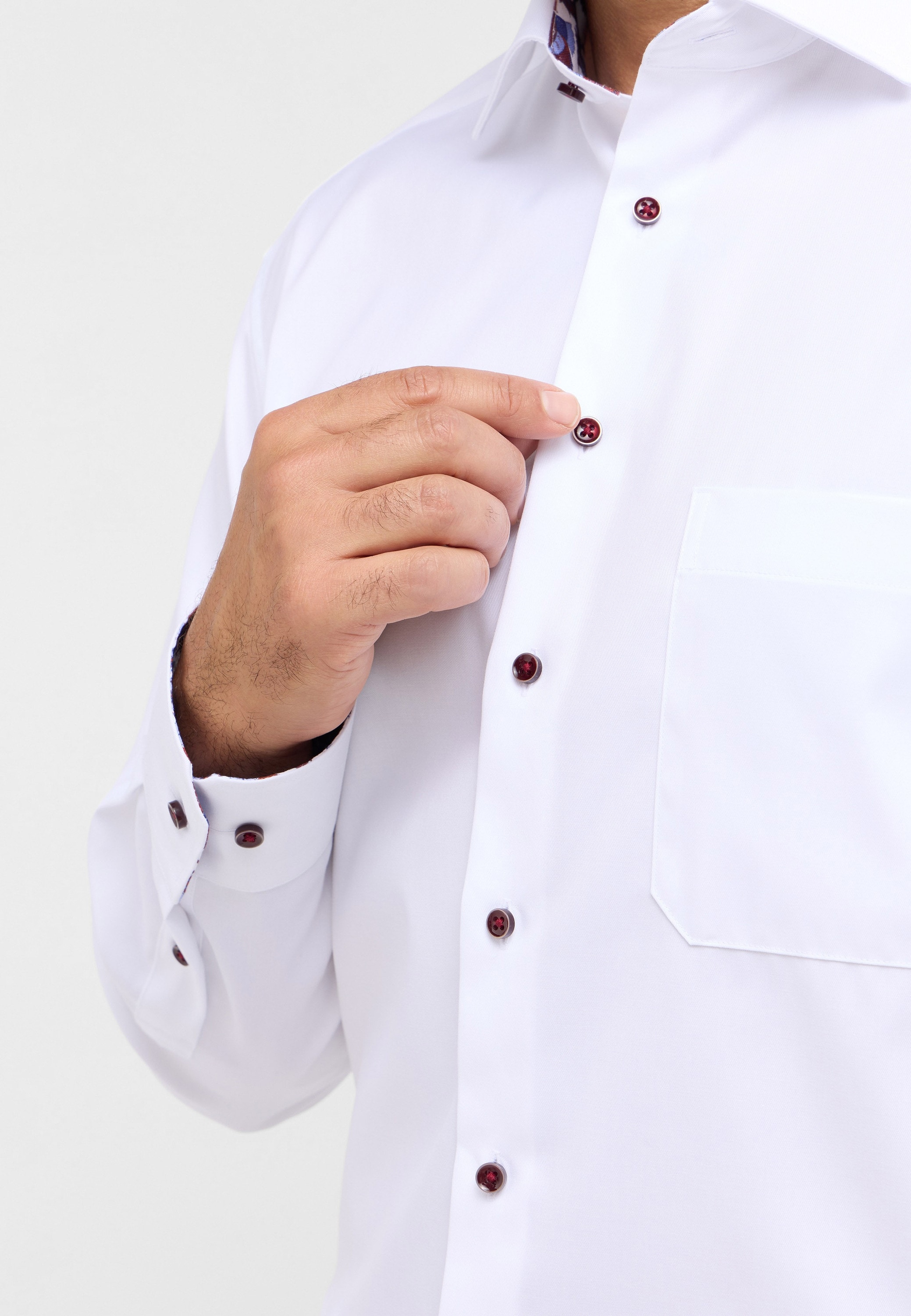 Eterna Langarmhemd »COMFORT FIT«, NON IRON (bügelfrei)